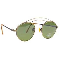 Vintage IDC Lunettes Lente Cobre Años 80 Gafas de Sol Francia