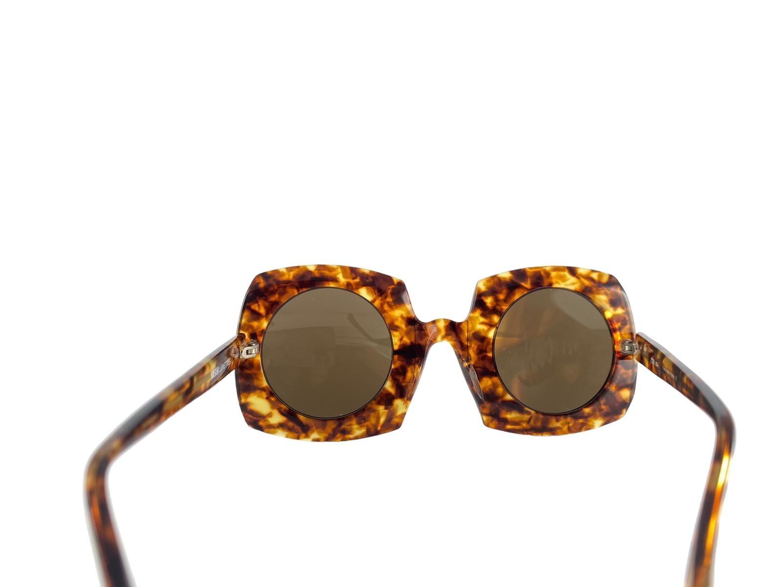 Occhiali da sole vintage IDC con lenti tartarugate anni '80 Francia In condizioni ottime in vendita a Baleares, Baleares