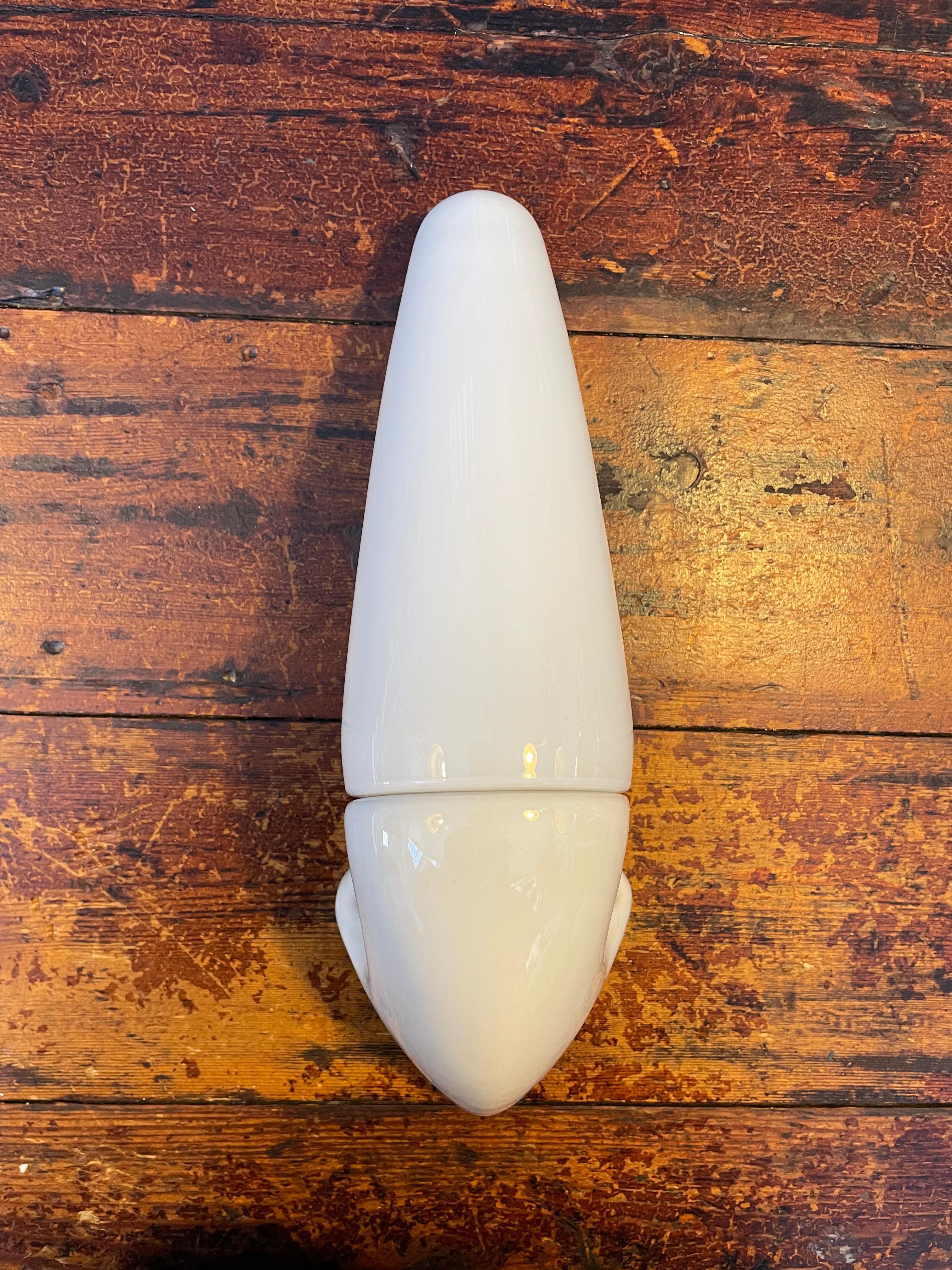 Vintage Ifö of Sweden Keramik-Badezimmerlampen mit Opalglasschirmen aus den 1960er Jahren im Angebot 3