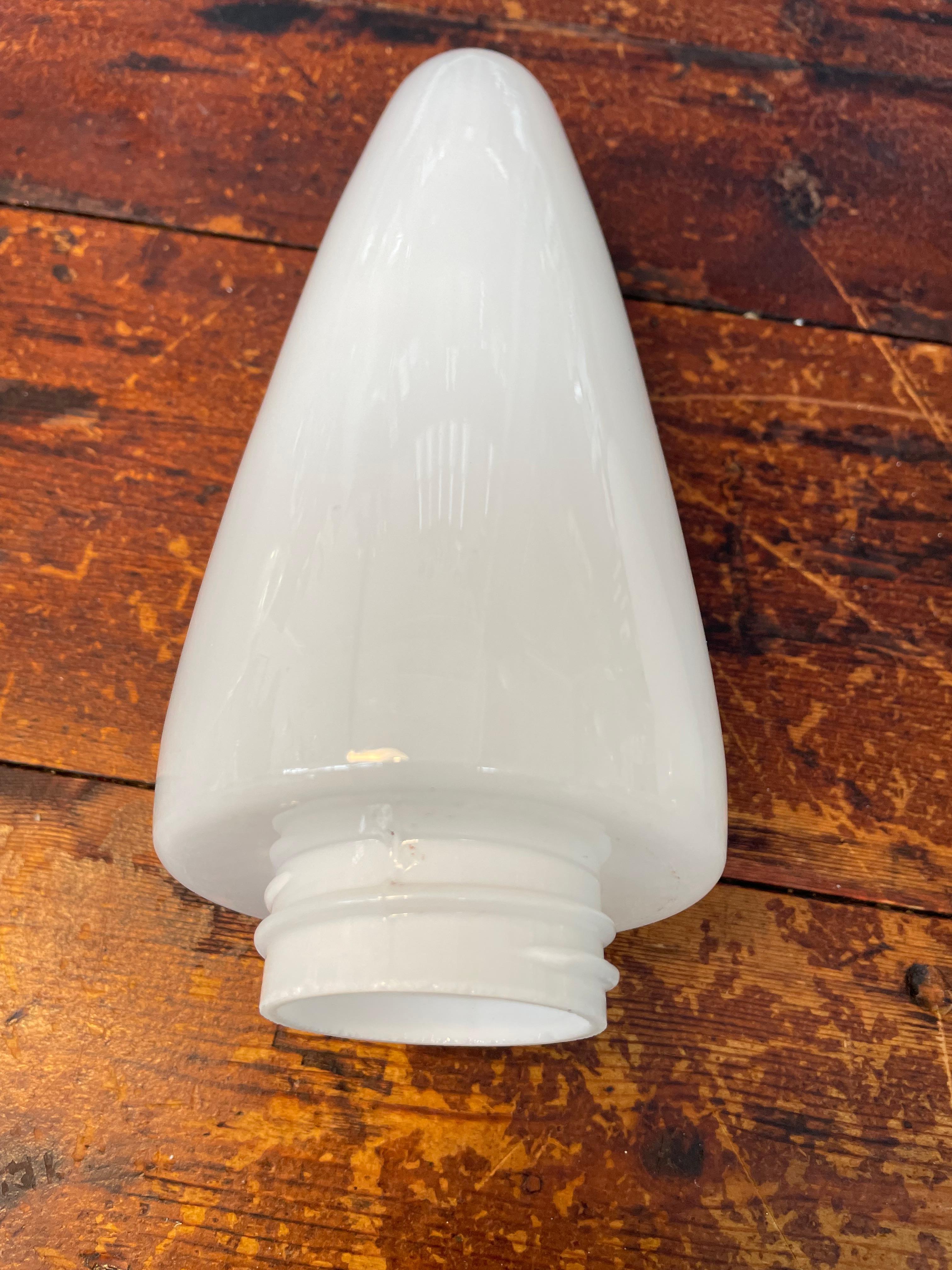 Vintage Ifö of Sweden Ceramic Bathroom Lamps with Opaline Shades from the 1960s 5