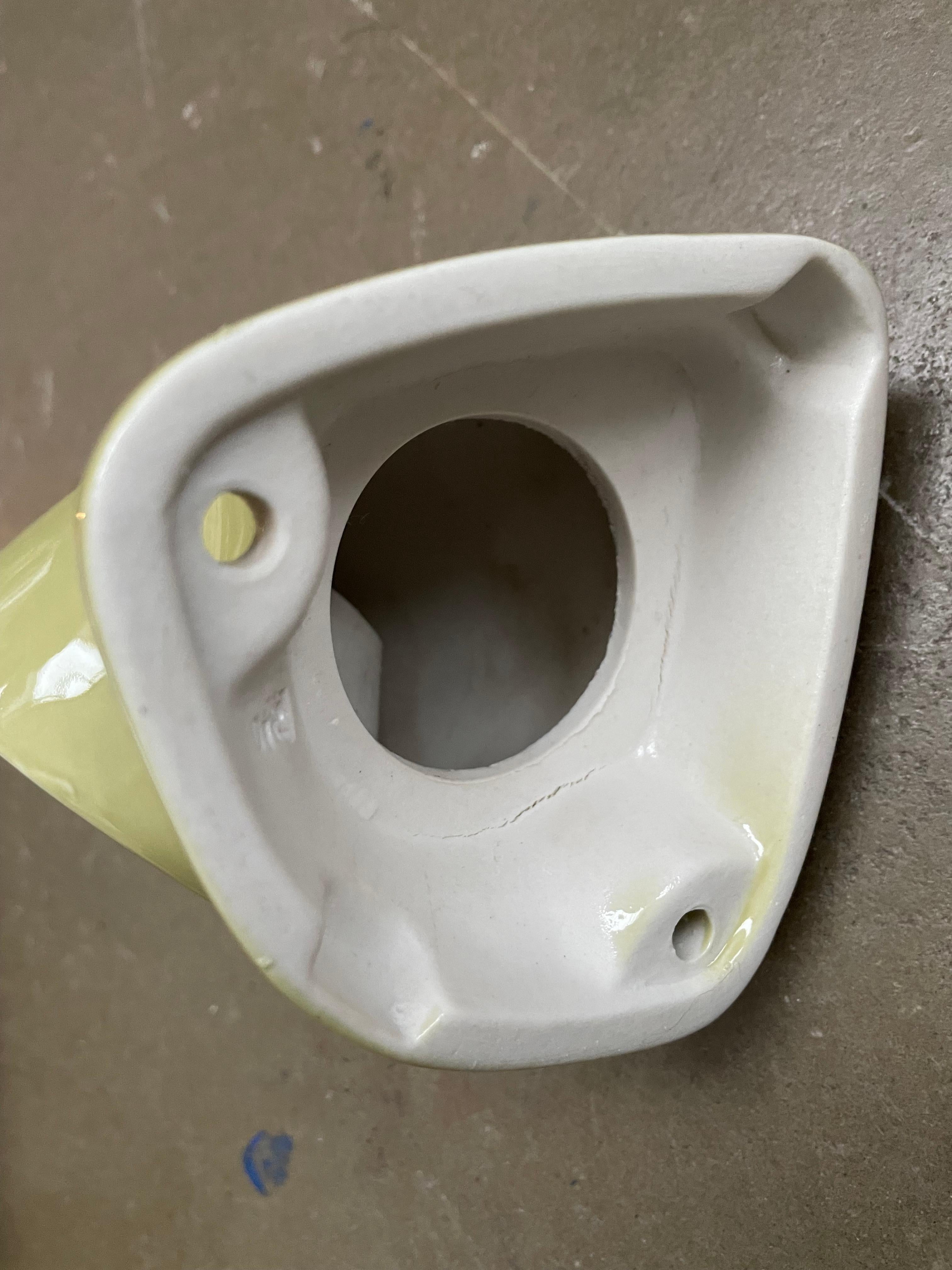 Vintage Ifö of Sweden Ceramic Bathroom Lamps with Opaline Shades from the 1960s For Sale 8