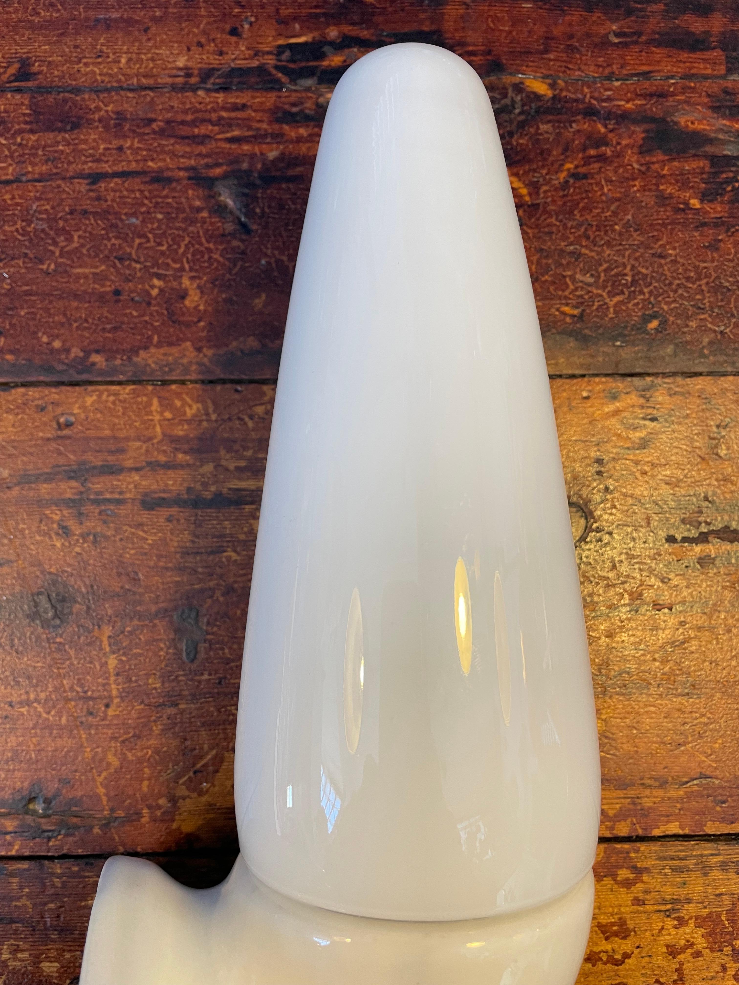 Vintage Ifö of Sweden Keramik-Badezimmerlampen mit Opalglasschirmen aus den 1960er Jahren im Angebot 10