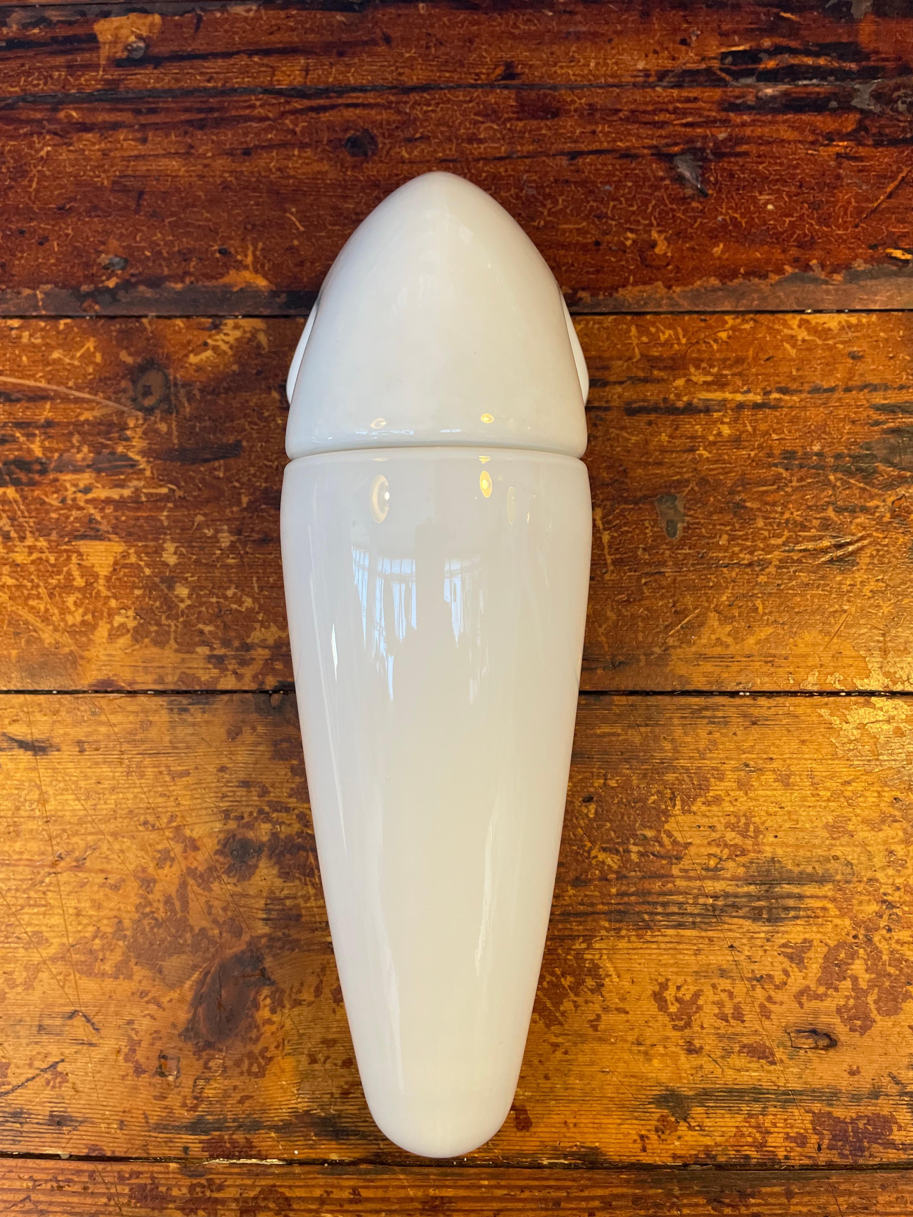 Vintage Ifö of Sweden Keramik-Badezimmerlampen mit Opalglasschirmen aus den 1960er Jahren im Angebot 11