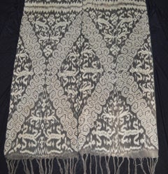 Vintage Ikat Cloth Timor Indonesia Asian Textiles Home Decor