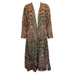 Vintage Ikat Coat - Réversible