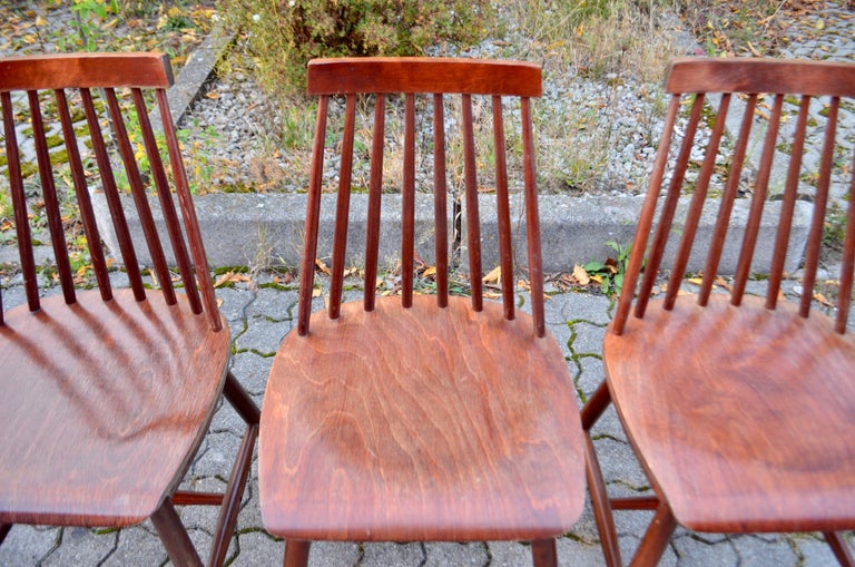 Vintage Ikea 1982 Dining Chair Modell Per Set of 3 For Sale 3