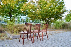 Vintage Ikea 1982 Dining Chair Modell Per Set of 3
