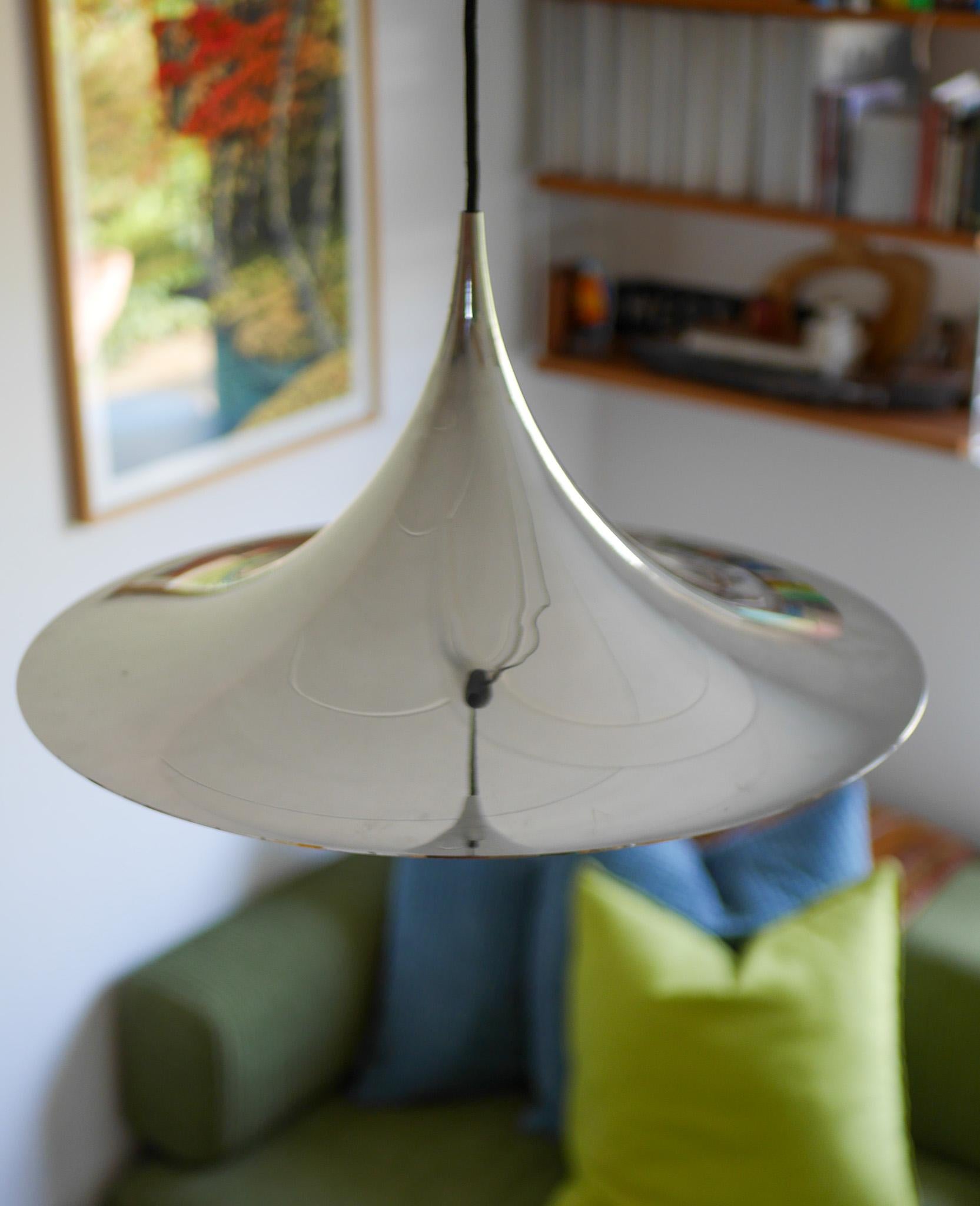 Semi-pendel vintage IKEA años 80, de Gubi para Ikea,  por Bonderup & Thorup Moderno de mediados de siglo en venta