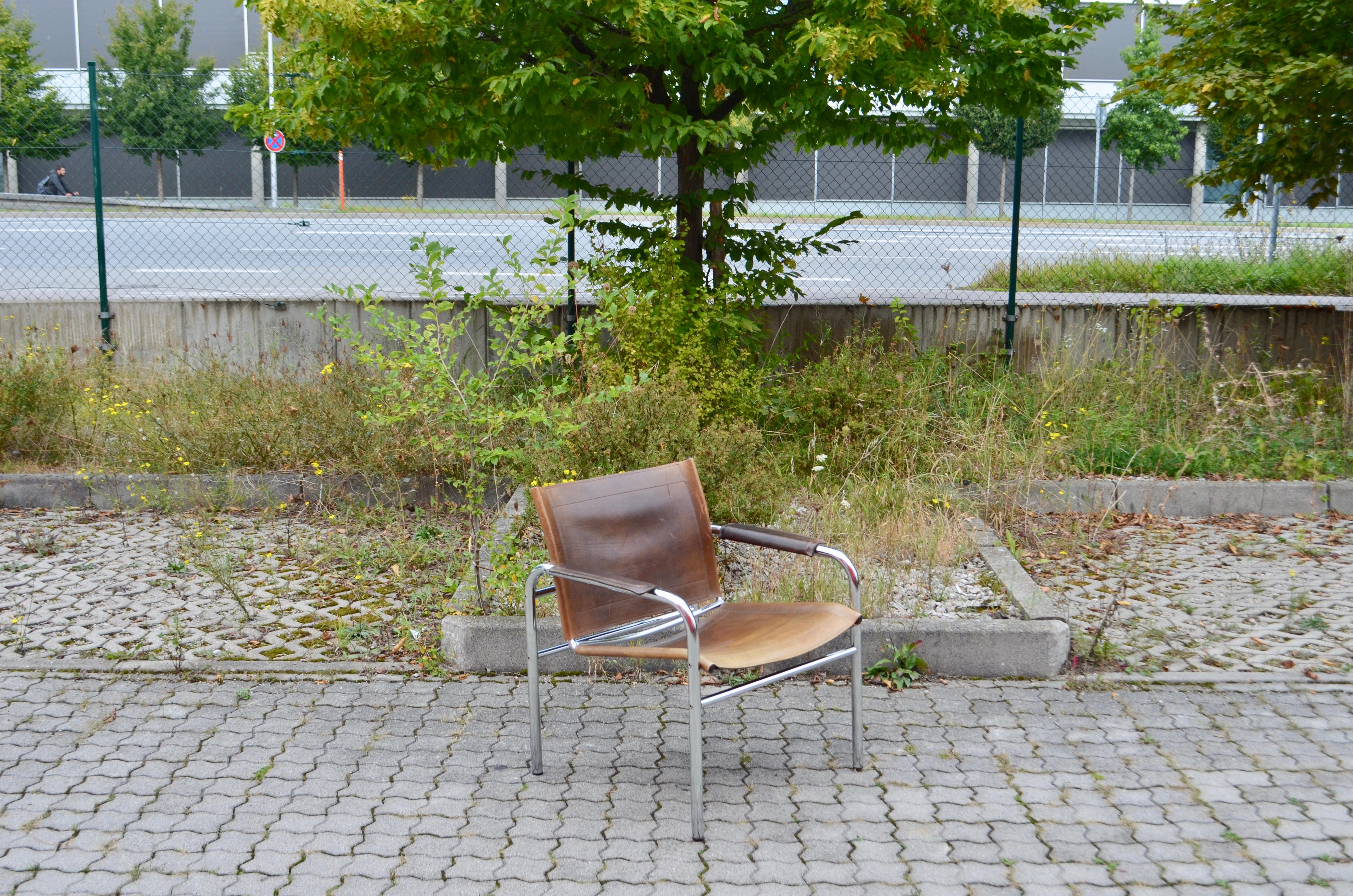 Acier Vintage Ikea 80ties Tord Bjorklund Modell Klinte Lounge Chair Armchairs Set of 2 en vente