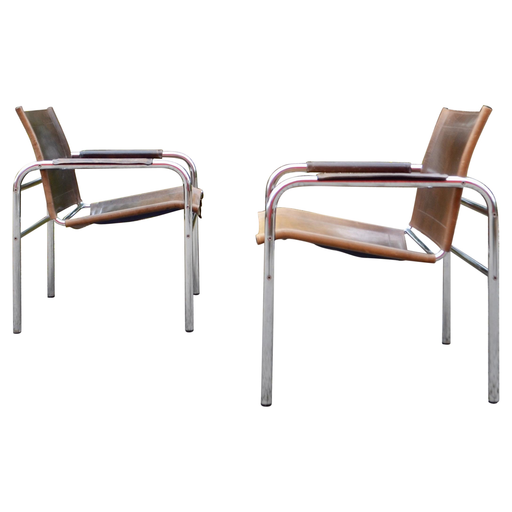 Vintage Ikea 80ties Tord Bjorklund Modell Klinte Lounge Chair Sillones Juego de 2