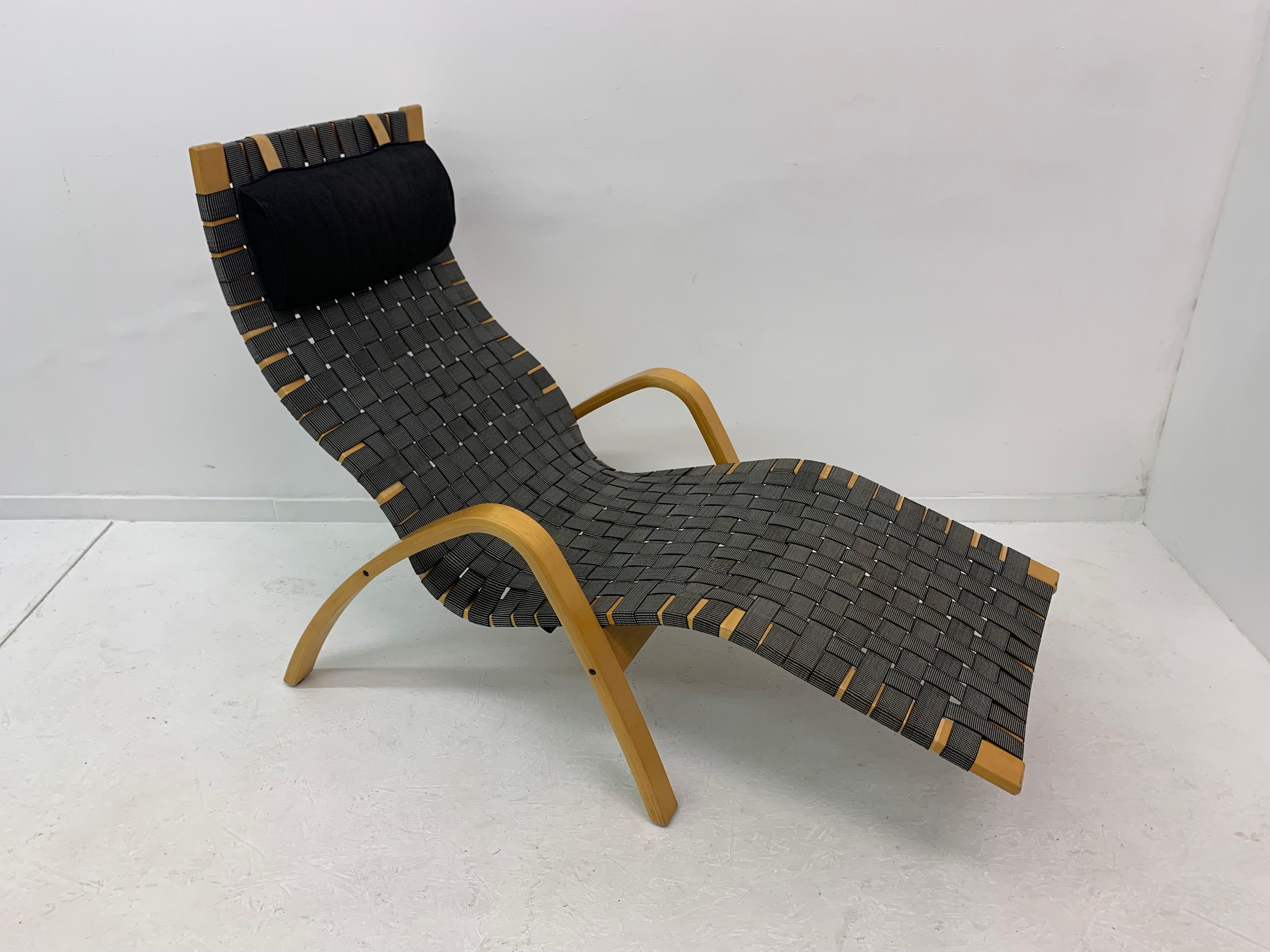 Vintage Ikea Chaise Lounge Chair by Kim Samson, 1990s For Sale 4