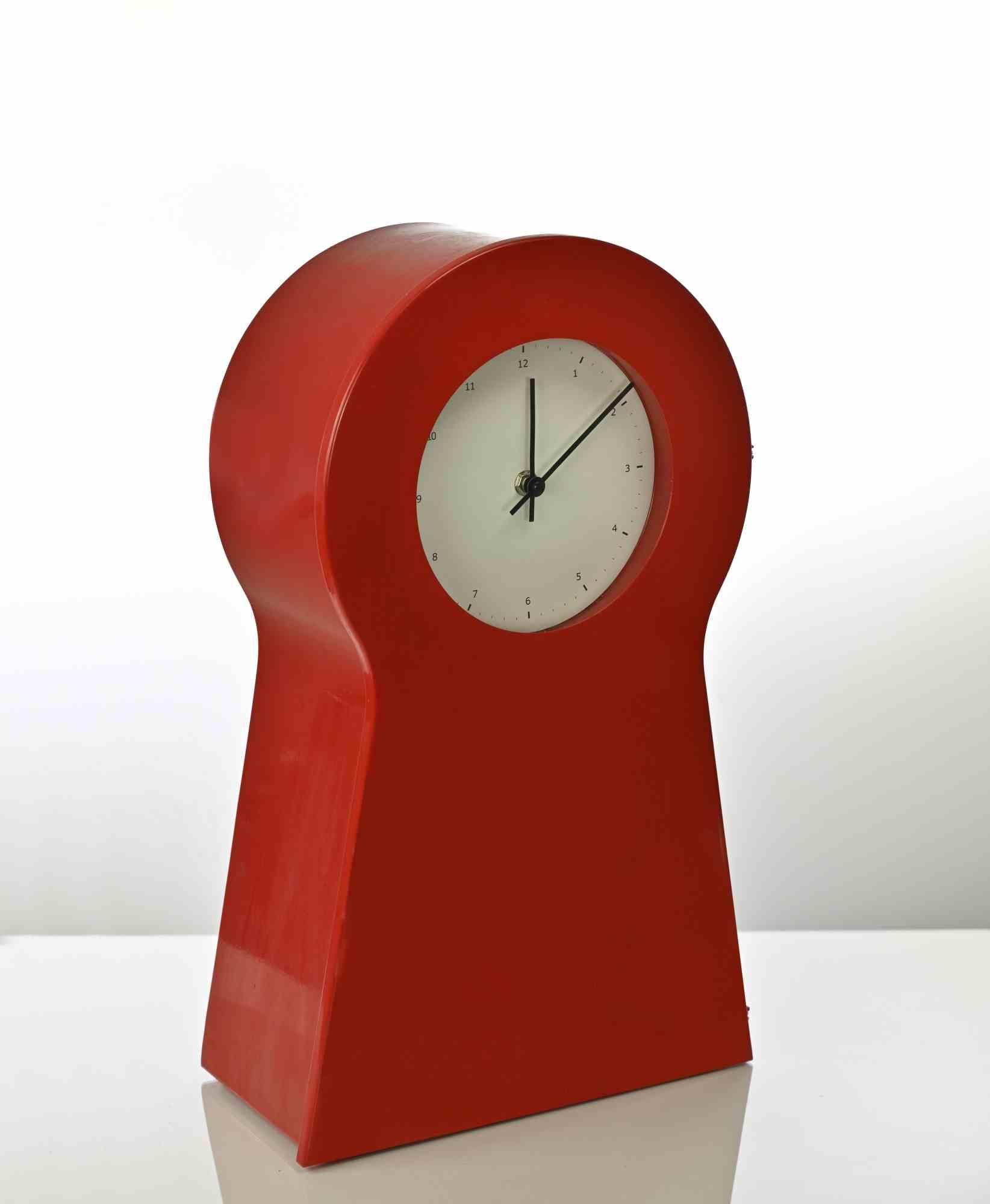 Horloge Vintage réalisée par Thomas Eriksson pour Ikea dans les années 1990.

Plastique et métal.

Très bon état.
