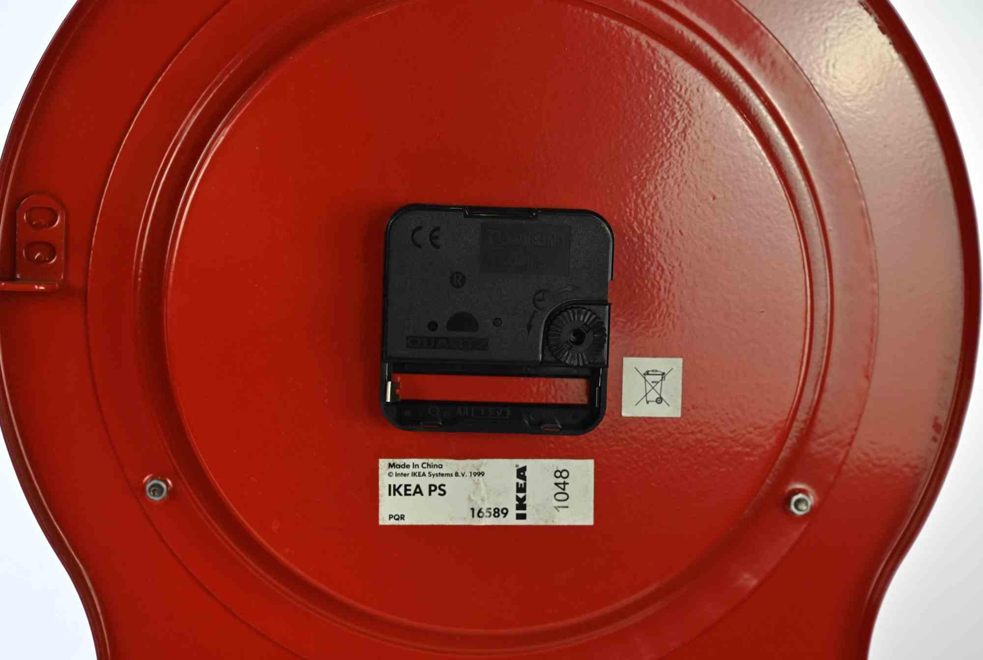 Fin du 20e siècle Horloge Ikea vintage, années 1990 en vente