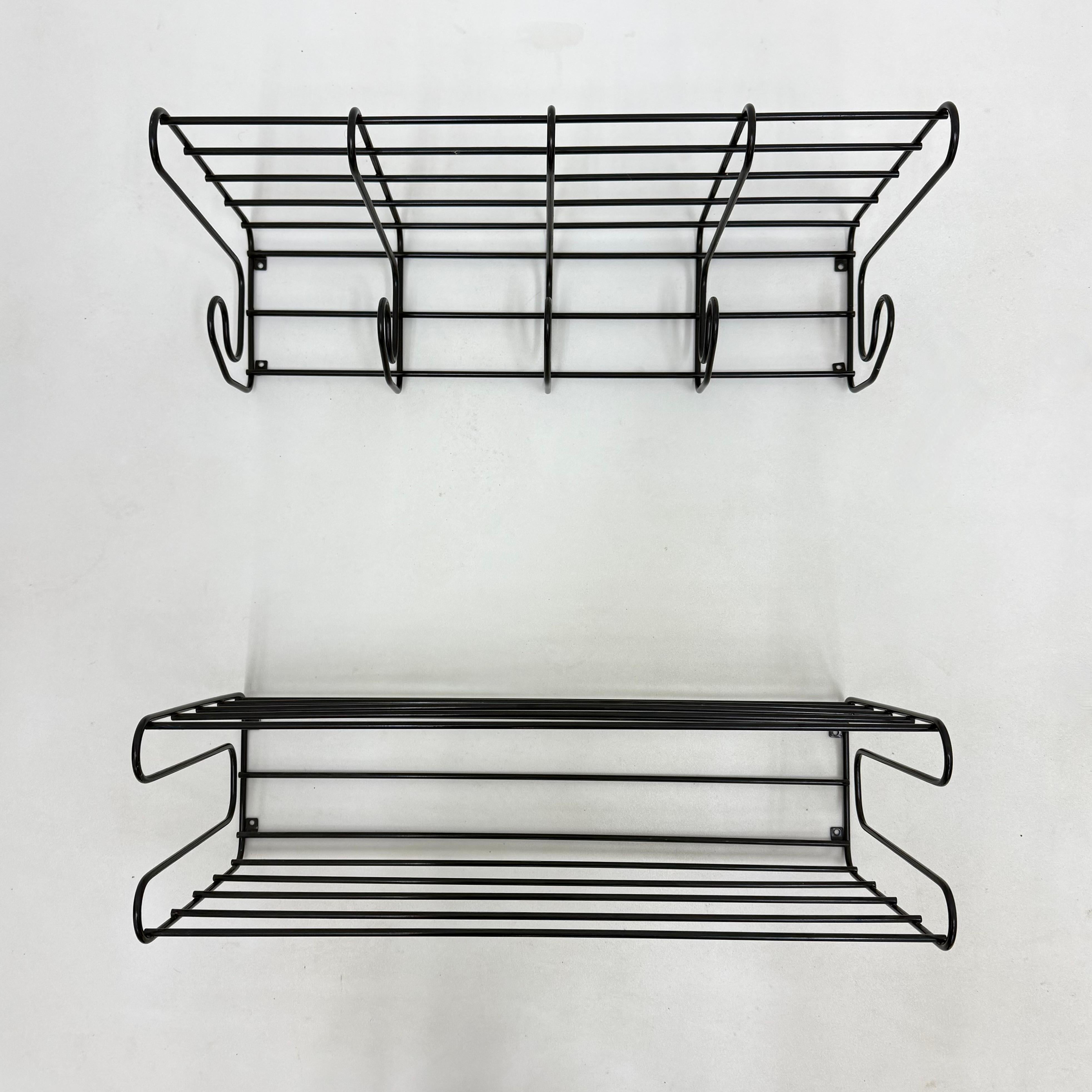 Post-Modern Vintage ikea coat rack and shoe rack frän , 1990s Sweden For Sale