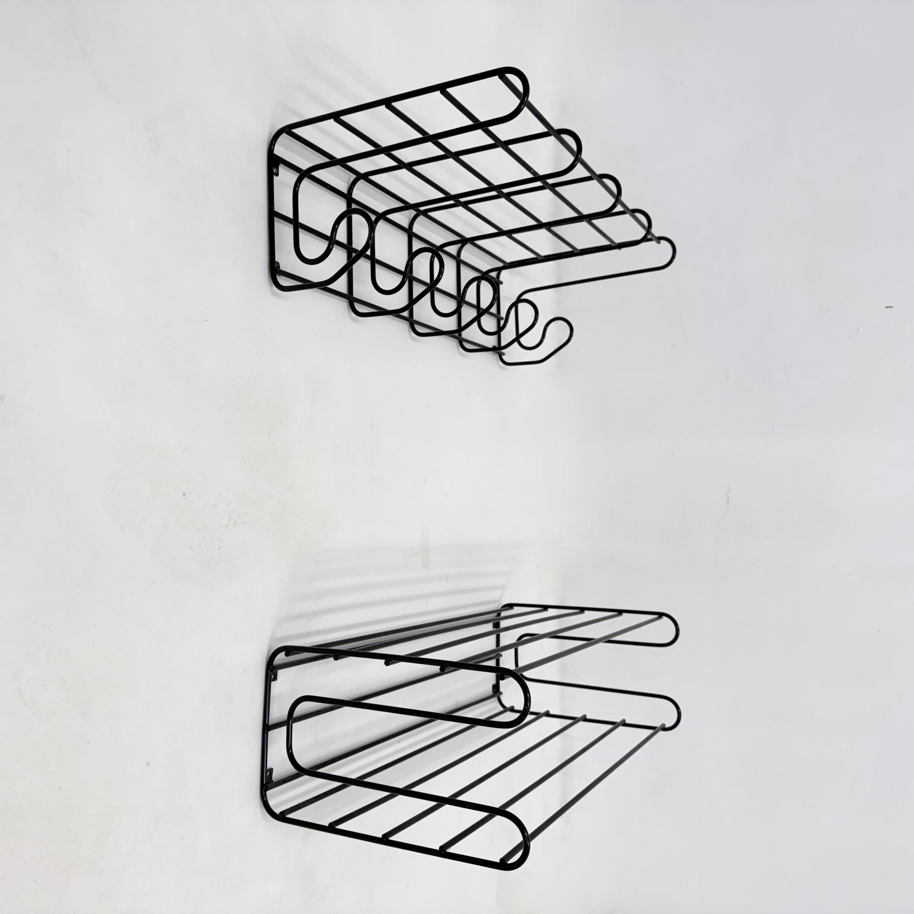 Swedish Vintage ikea coat rack and shoe rack frän , 1990s Sweden For Sale