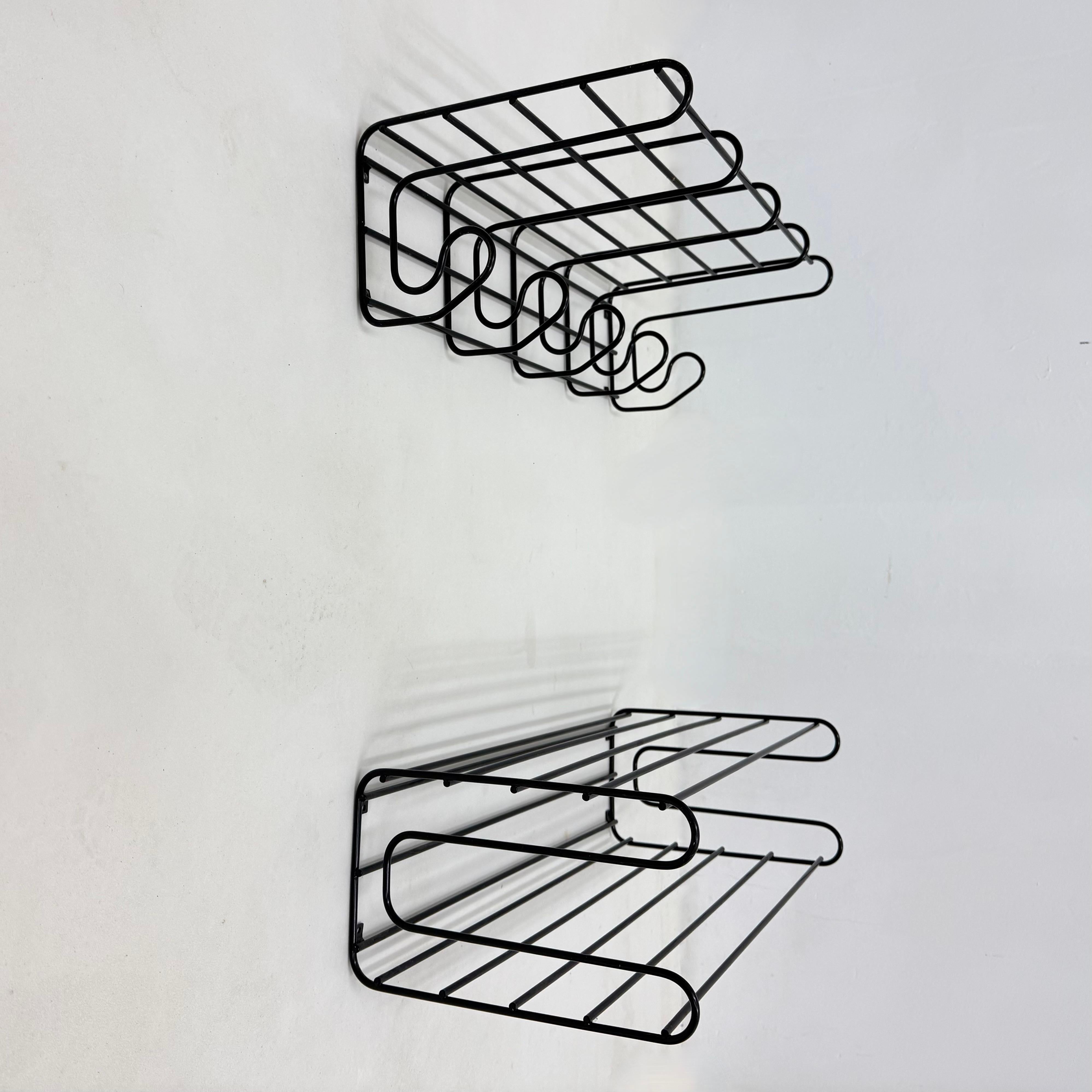 Vintage ikea coat rack and shoe rack frän , 1990s Sweden In Good Condition For Sale In Delft, NL