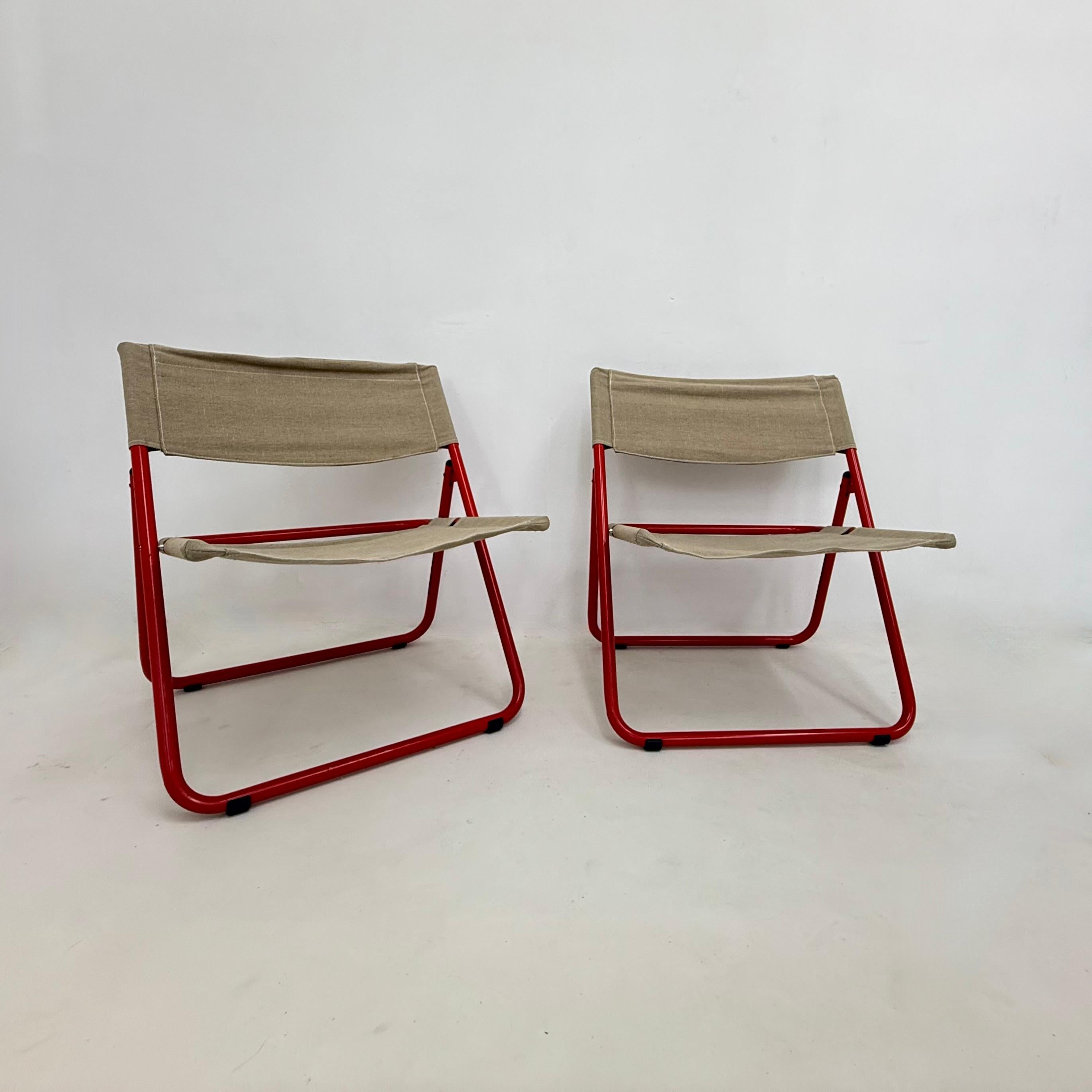 Vintage ikea Cox by Niels Gammelgaard folding chairs , 1978 For Sale 7