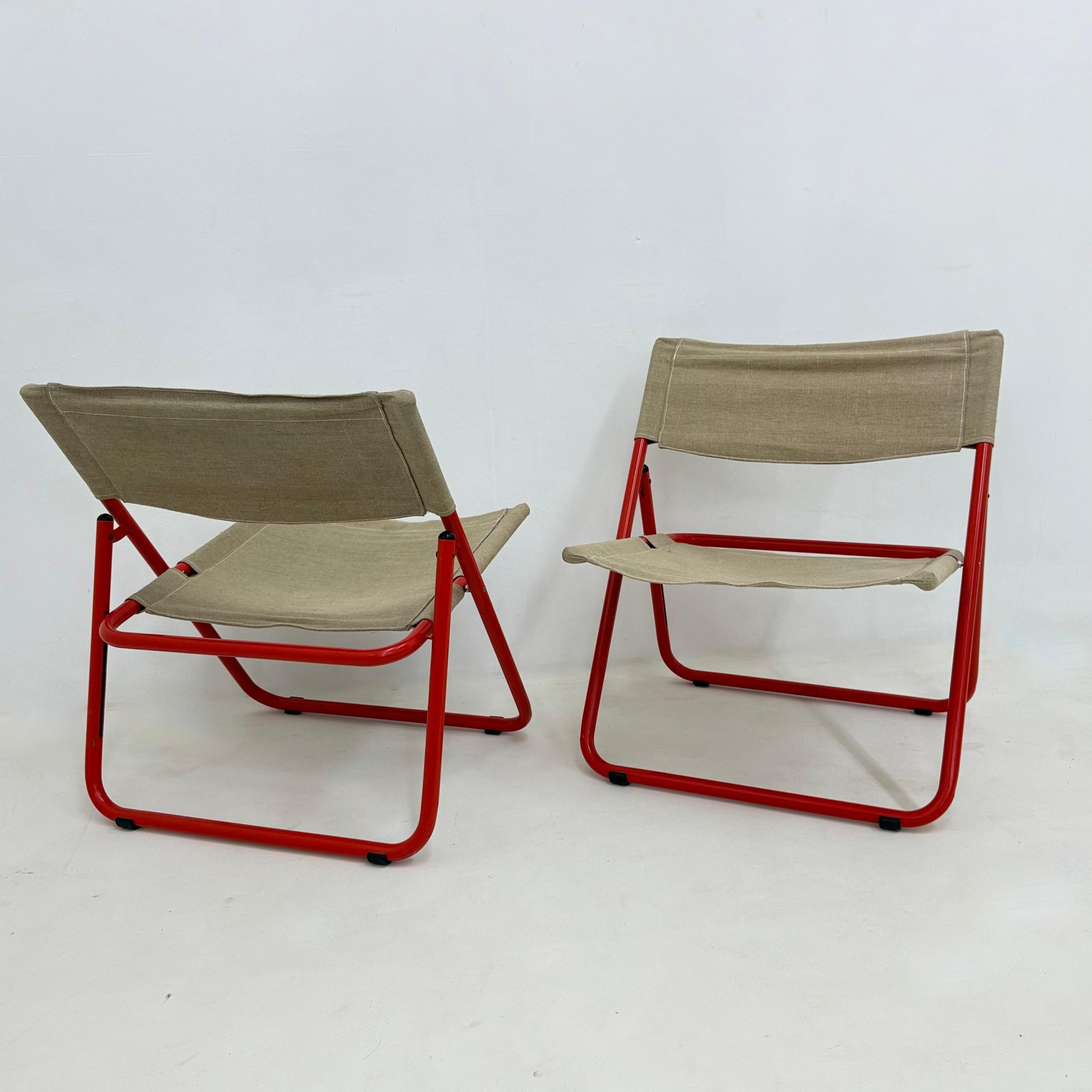 Vintage ikea Cox by Niels Gammelgaard folding chairs , 1978 For Sale 10