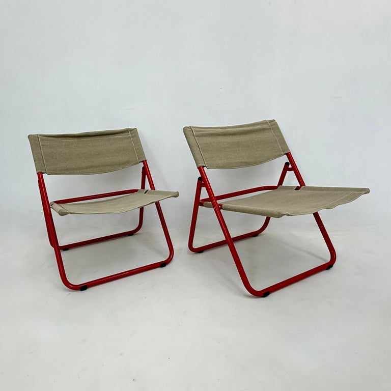 Vintage ikea Cox by Niels Gammelgaard folding chairs , 1978 at 1stDibs
