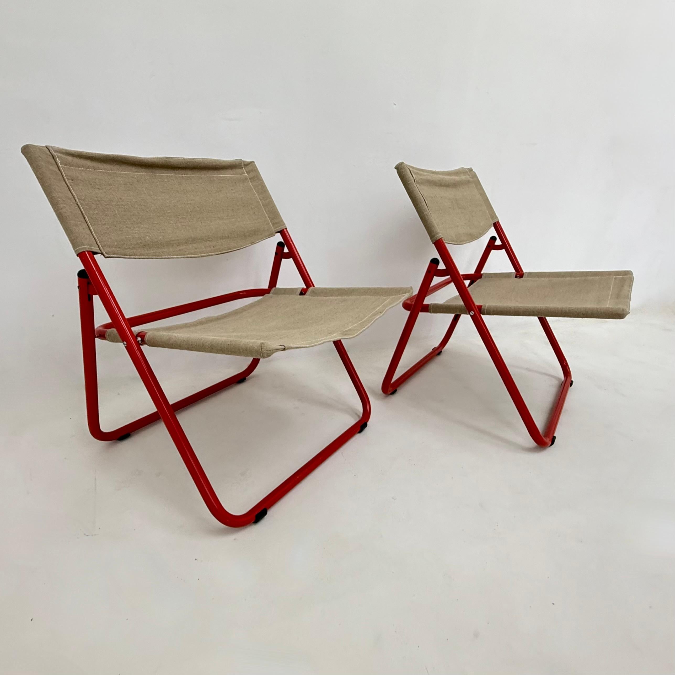 Vintage ikea Cox by Niels Gammelgaard folding chairs , 1978 For Sale 3