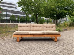 Sofá-cama vintage de IKEA, de pino, modelo Tallbacka de 1979