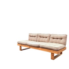 Sofá-cama vintage de IKEA, de pino, modelo Tallbacka de 1979