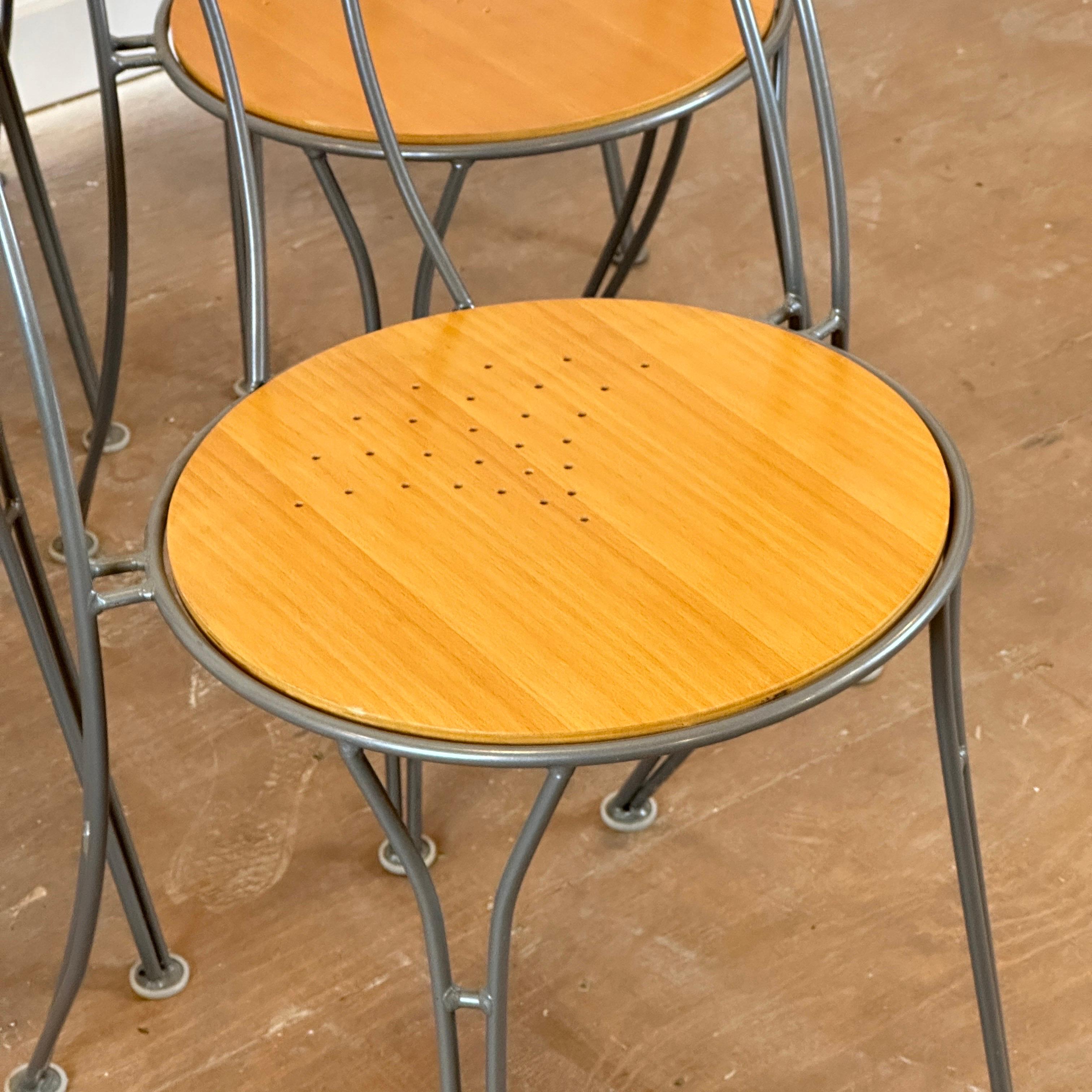 Fin du 20e siècle Ensemble de chaises de salle à manger vintage IKEA en vente