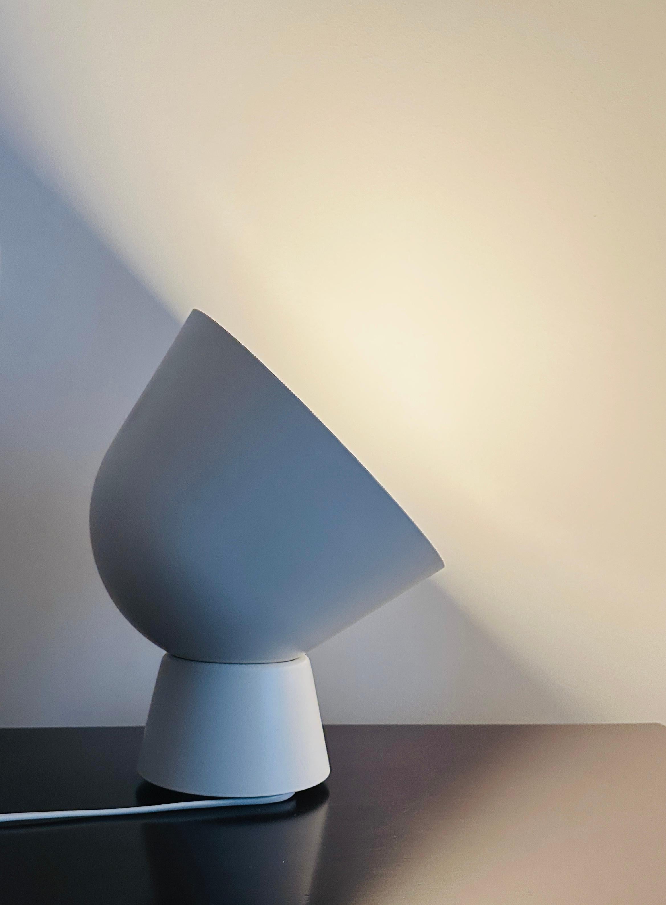 Lámpara de pared o sobremesa vintage Ikea Directional lacada en blanco, de Ola Wihlborg Lacado en venta
