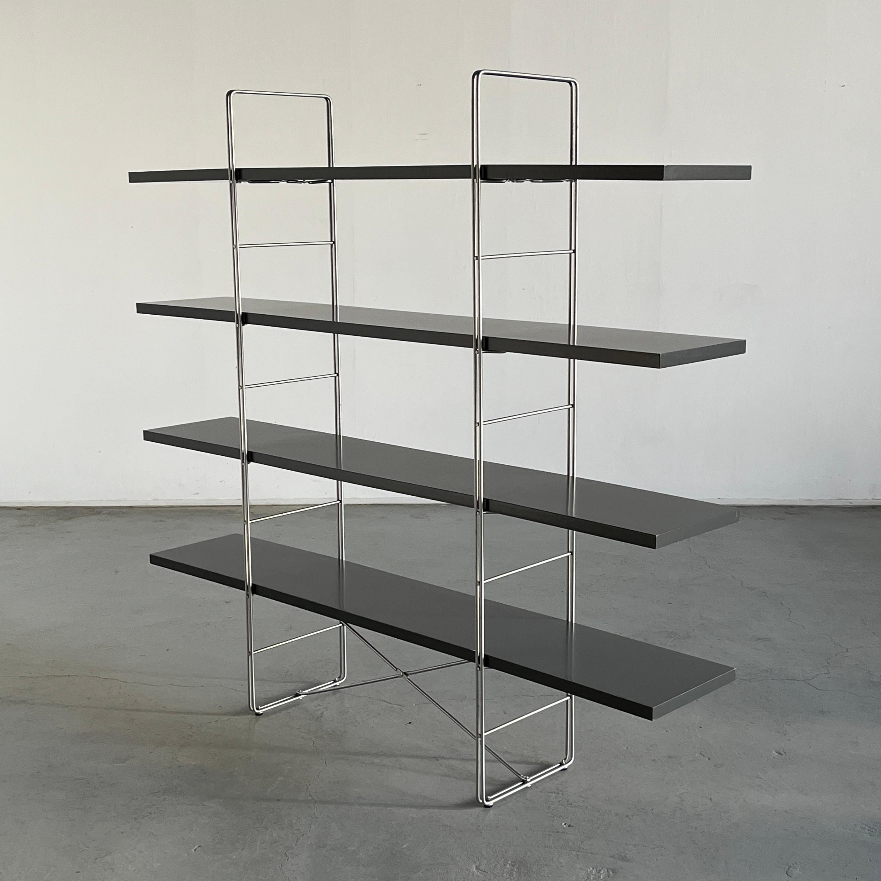 The famous Ikea shelf designed by Niels Gammelgaard in the 1980s, first introduced as the ‘Moment’ shelf, and later changing its name to ‘Enetri’ and ‘Guide’.

One of the most searched for vintage Ikea designs, this particular piece was produced in
