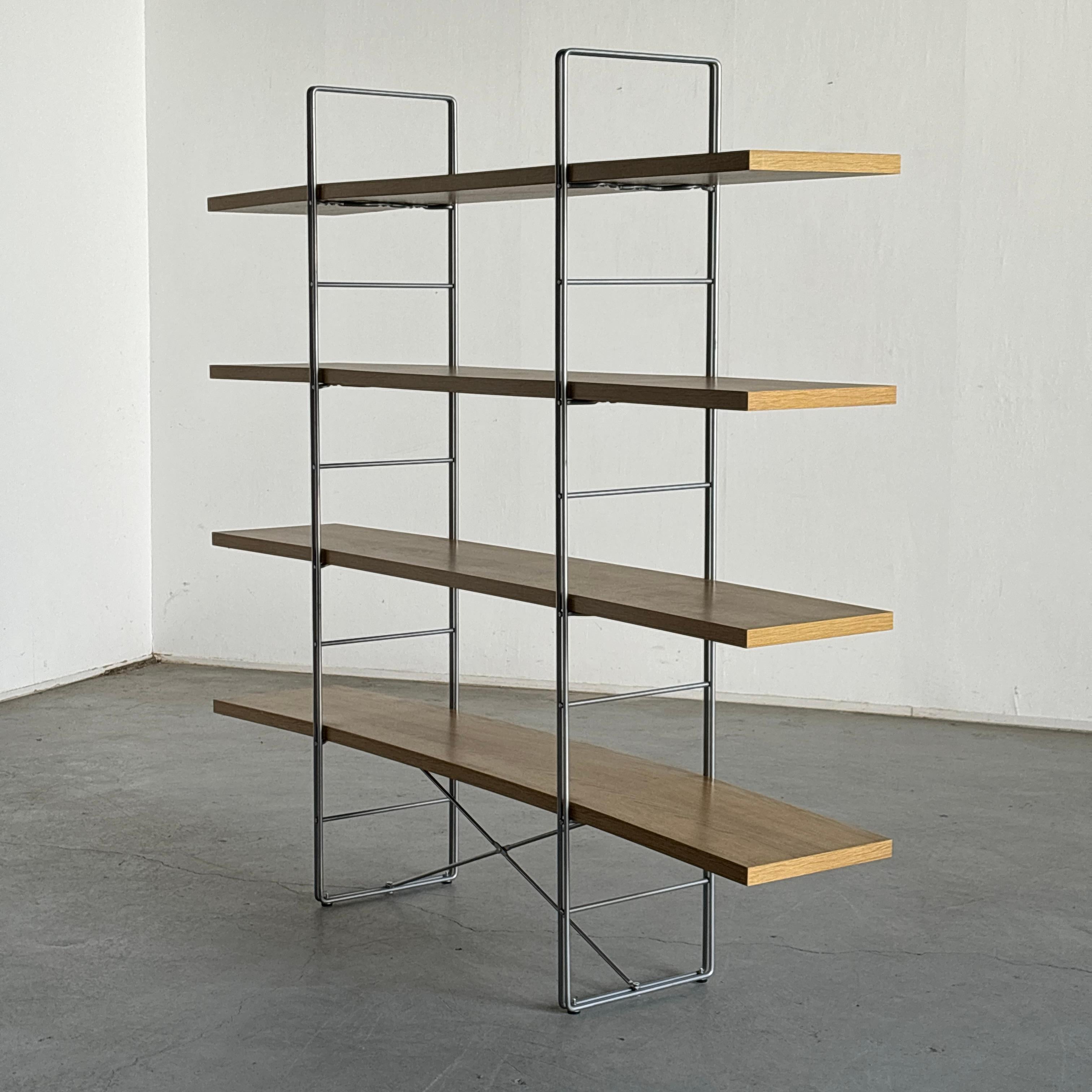 Mid-Century Modern Vintage Ikea 'Enetri' Shelf by Niels Gammelgaard for Ikea, 1980s String Shelving