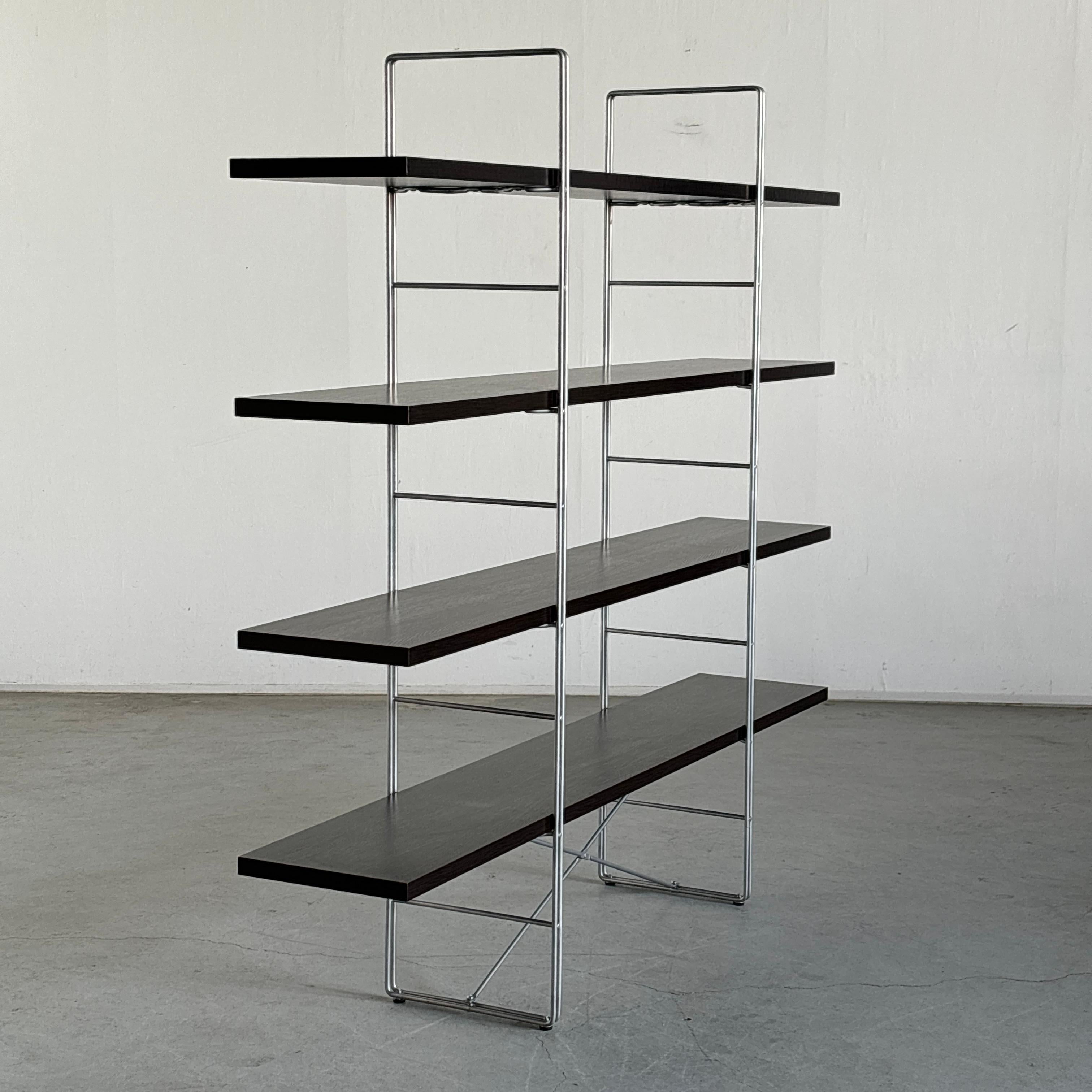 Mid-Century Modern Vintage Ikea 'Enetri' Shelf by Niels Gammelgaard for Ikea, 1980s String Shelving For Sale