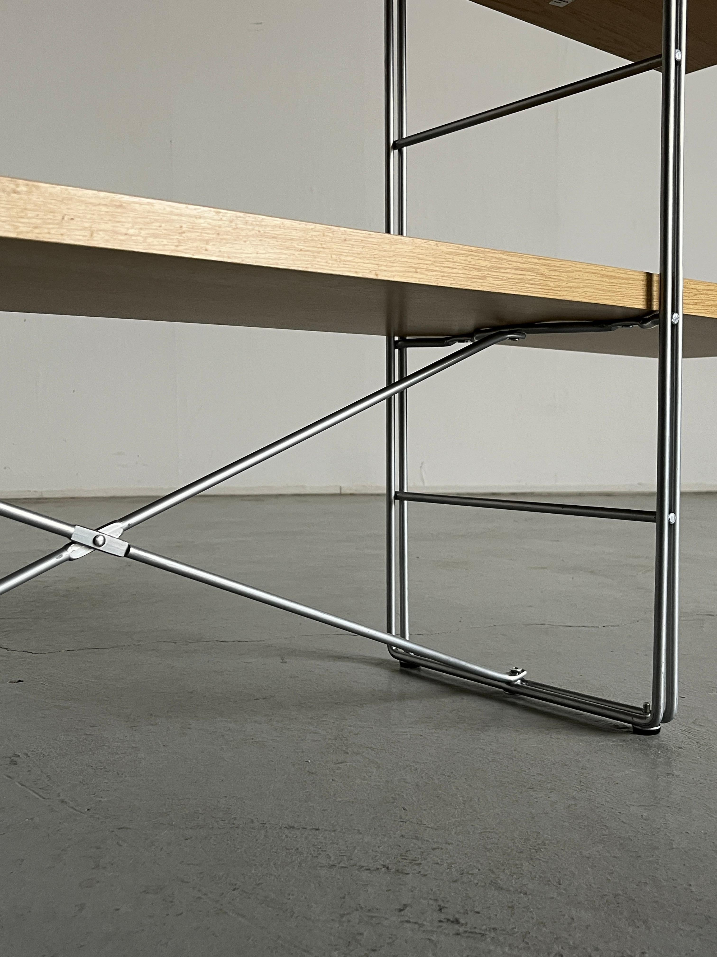 Vintage Ikea 'Enetri' Regal von Niels Gammelgaard für Ikea, 1980er Jahre String Regal 1