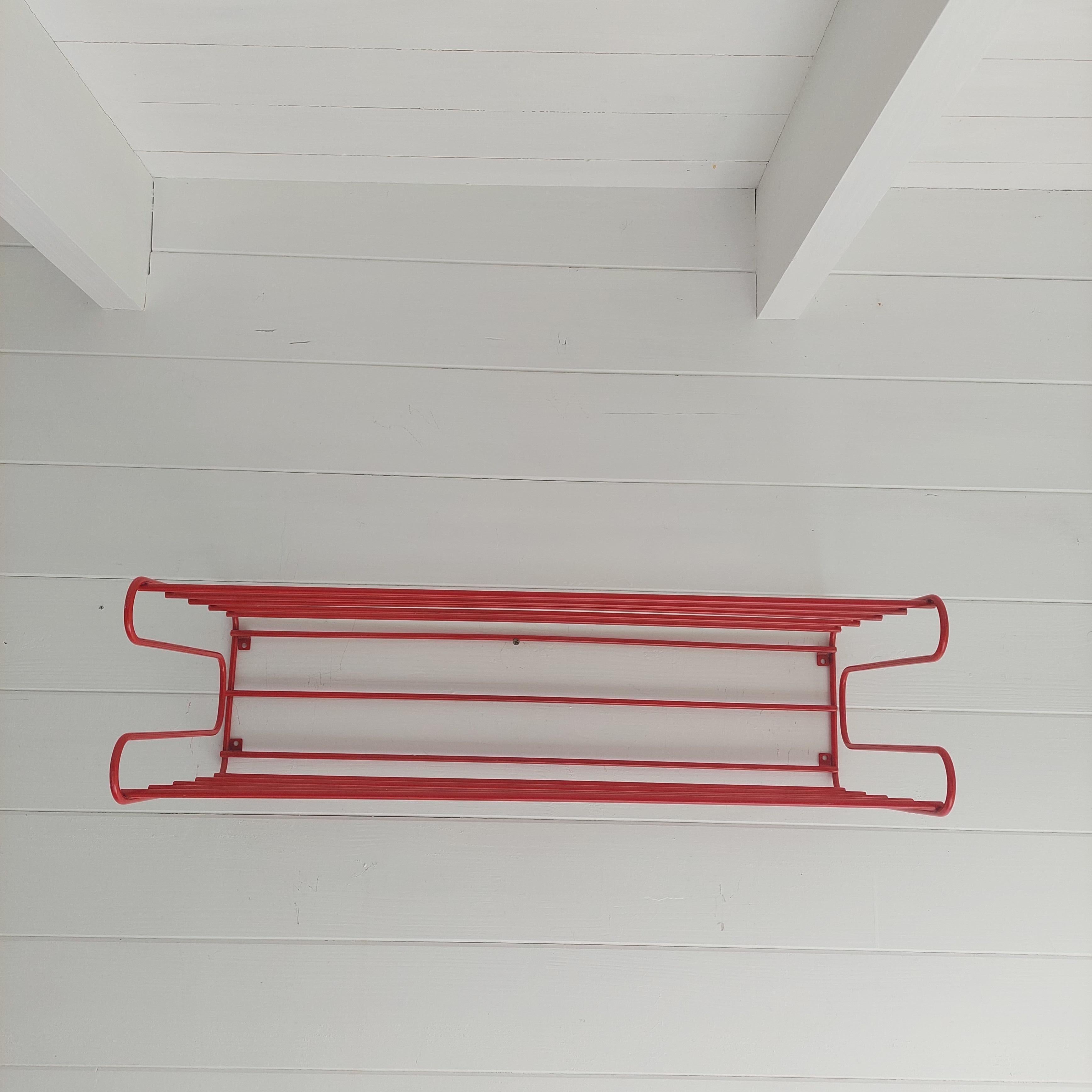 
Definitely one of IKEA’s top designs.
This wall hanging shelf is  a brilliant creation. 


This double layer wall rack is a multi purpose rack.
The open wire structures allows for a lot of creativity.

The graphic design is amazing. It looks like