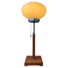 Vintage Ikea Läreda Post Modern Opalglas-Schreibtischlampe, 1970er Jahre