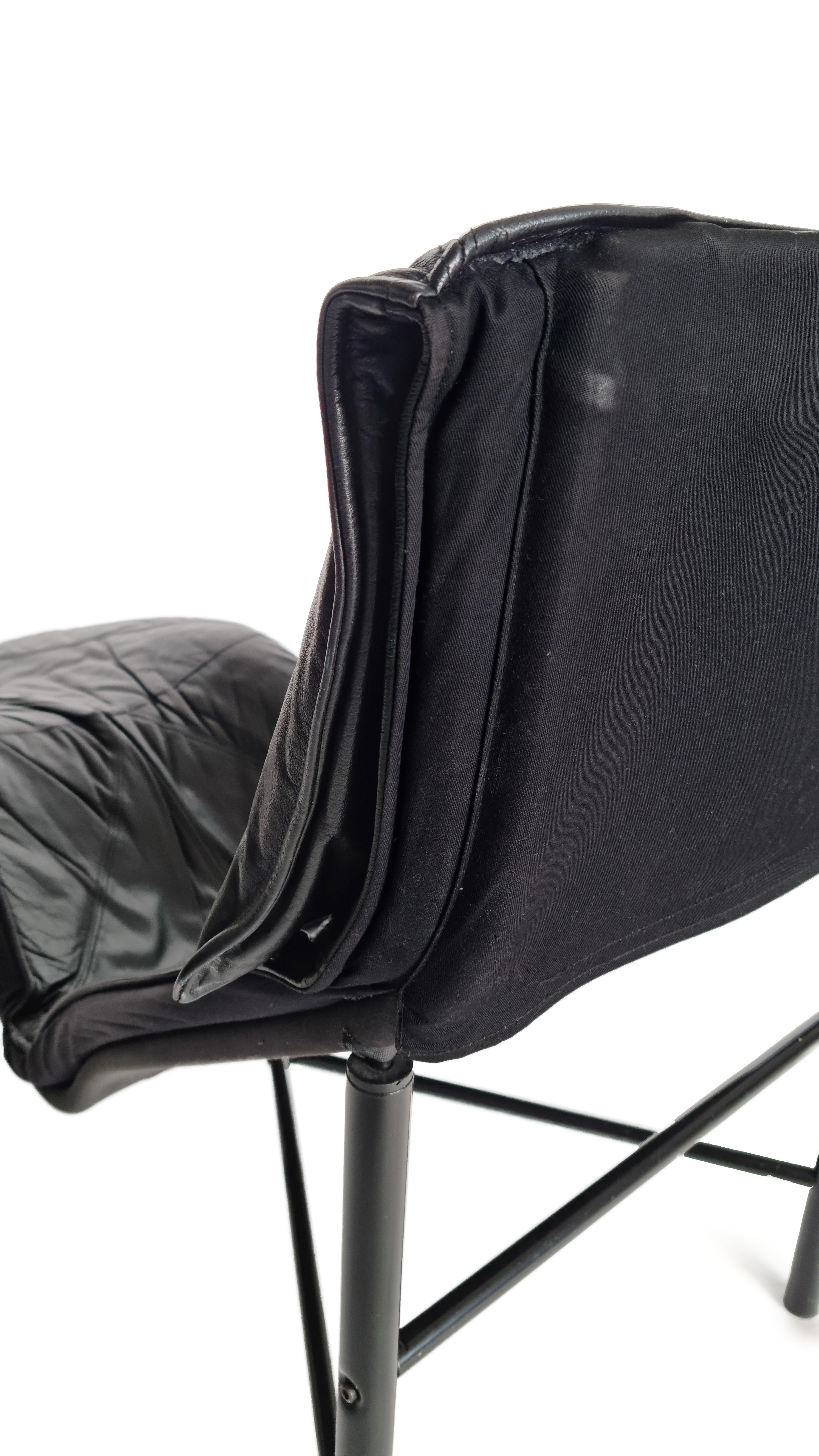 Steel Vintage Ikea Lounge Chair Skye by Tord Björklund, 1980s For Sale