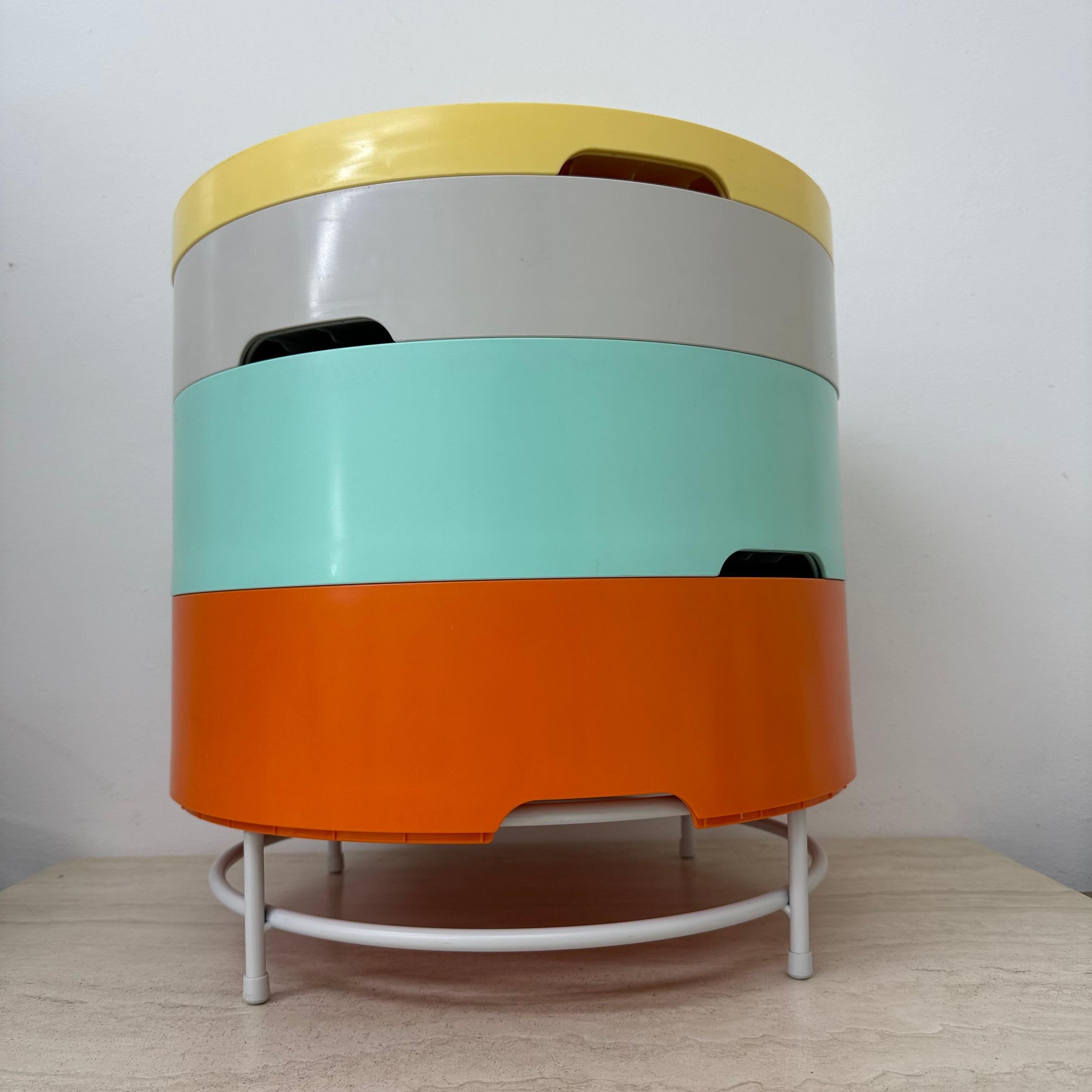 Mid-Century Modern Vintage Ikea modulair side table by Richards Brill en A. Williams For Sale