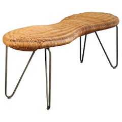 Banco vintage "Peanut" de IKEA