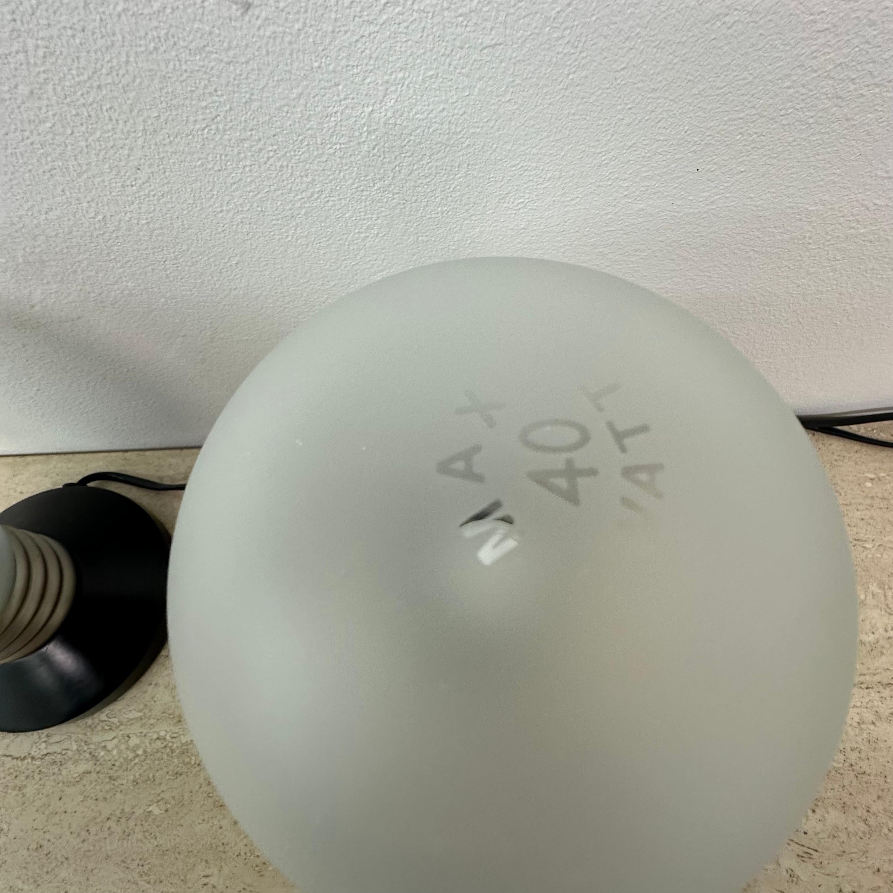 Vintage Ikea Pop Art bulb shaped table lamp , 1990s 5