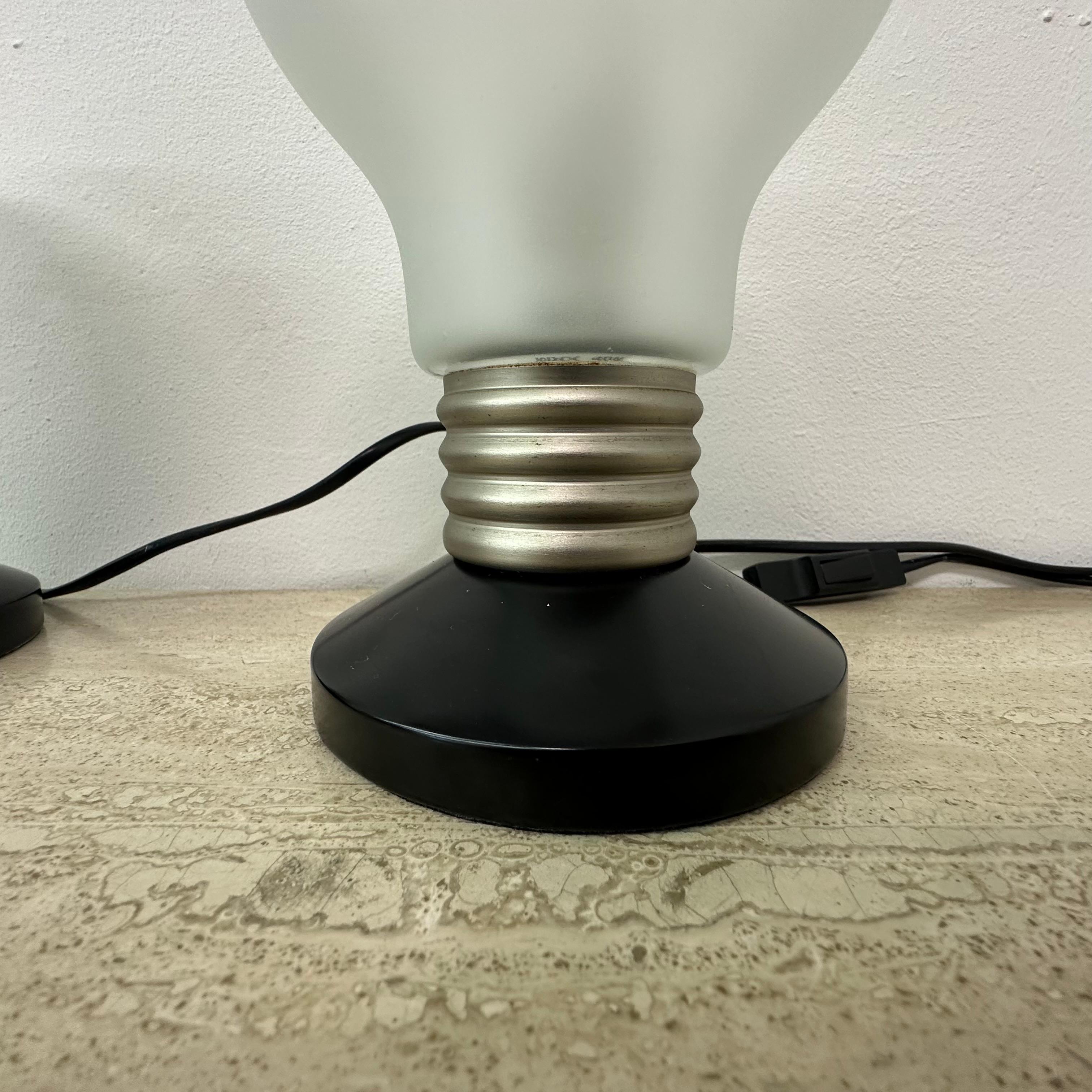 Vintage Ikea Pop Art bulb shaped table lamp , 1990s 6