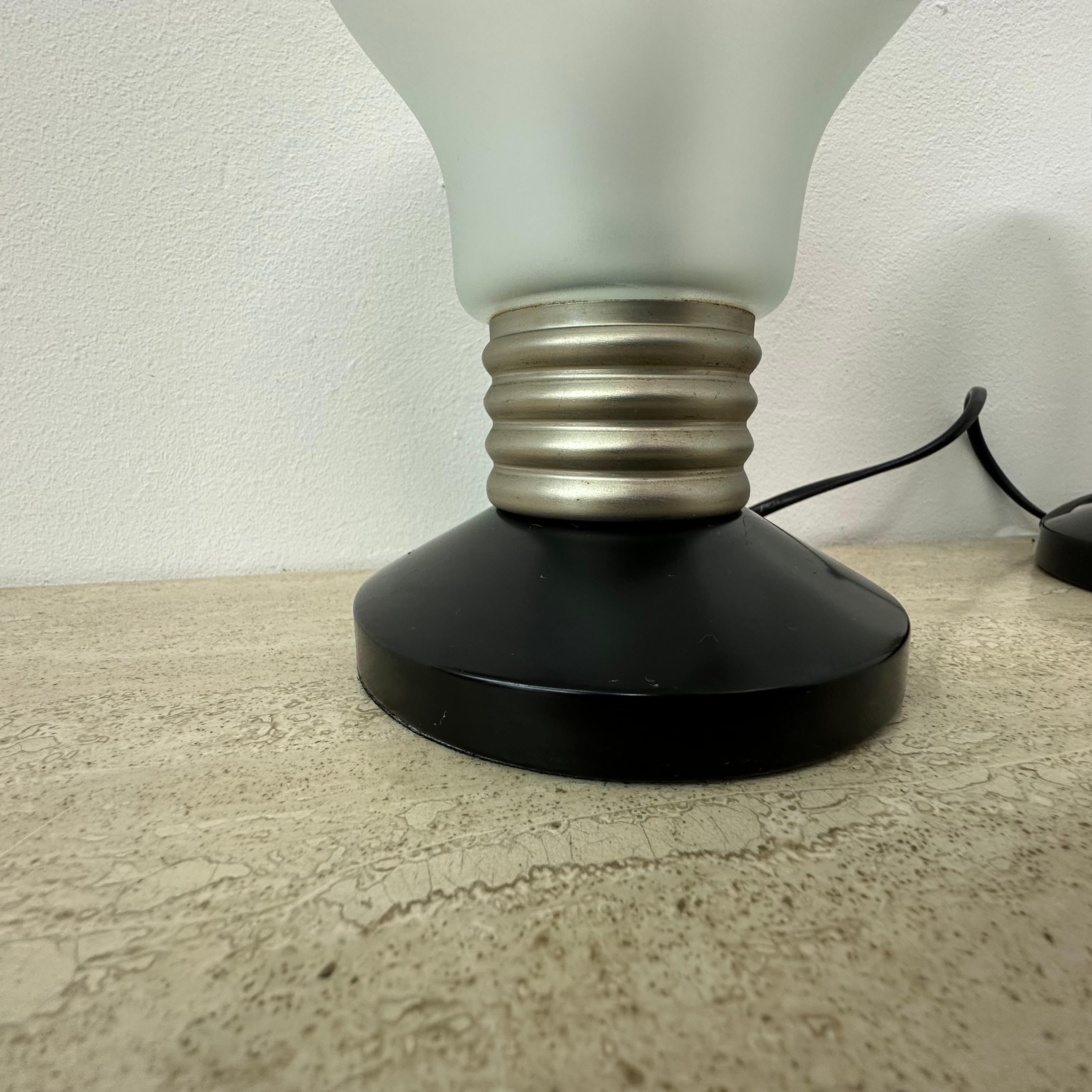 Vintage Ikea Pop Art bulb shaped table lamp , 1990s 7