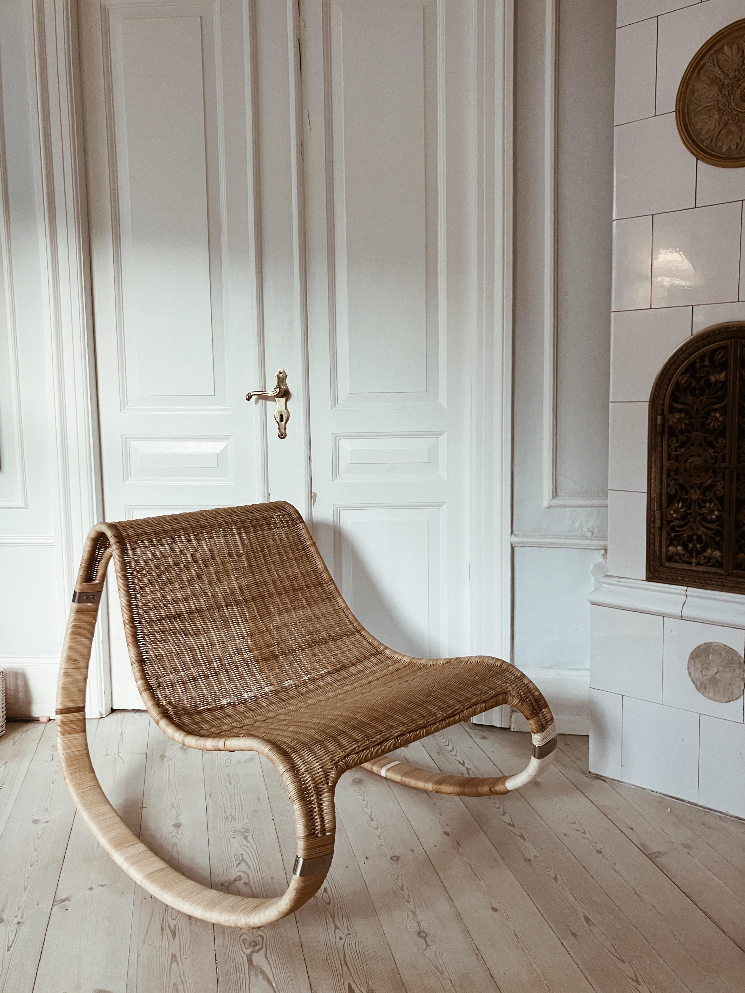 Swedish Vintage IKEA rocking chair by James Irvine.