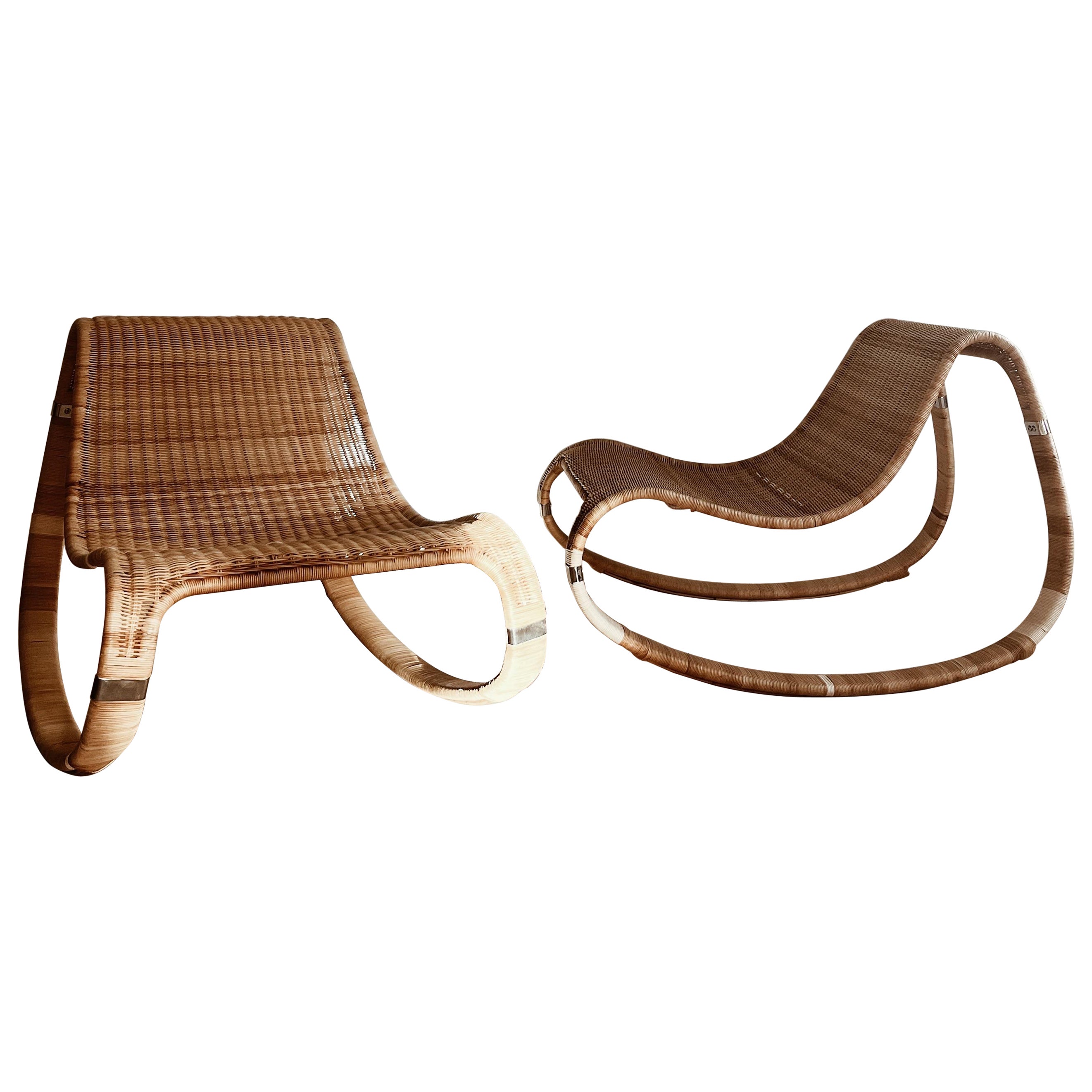 Vintage IKEA rocking chairs “Gunghult” by James Irvine