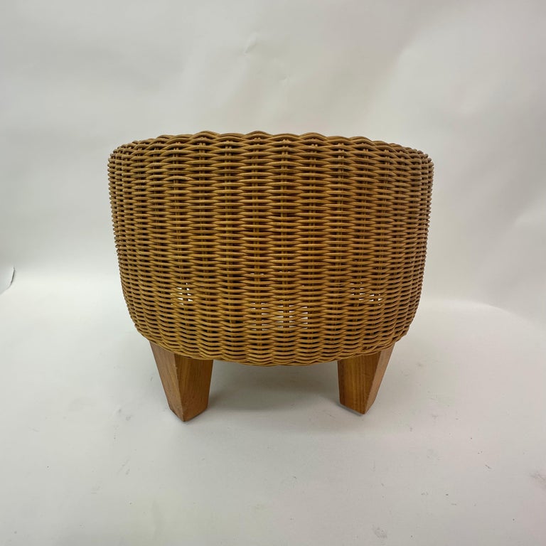 Ikea wicker footstool outlet