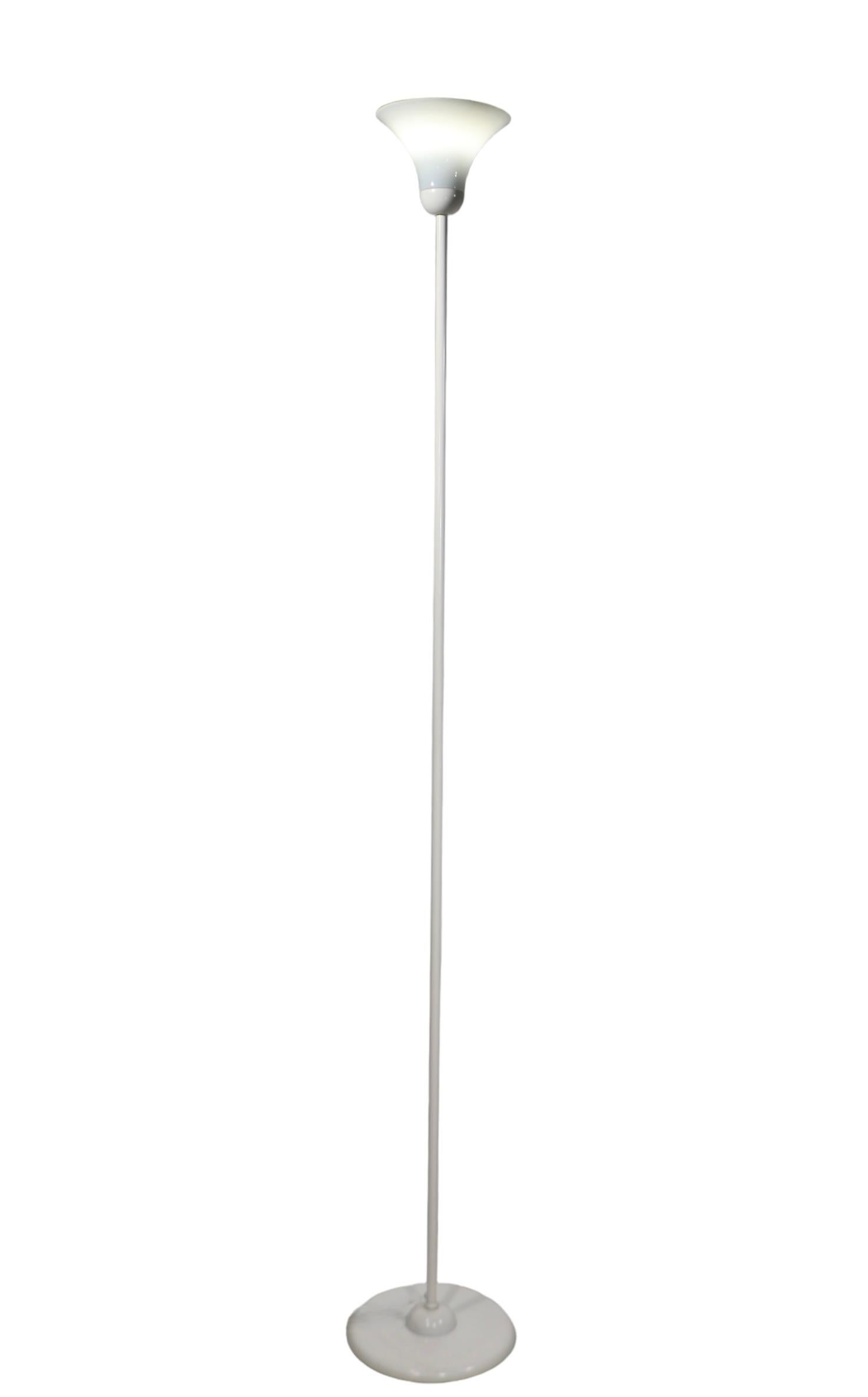 Lampe torchère Ikea vintage  Lampadaire d'après Max Bill, années 1970/80 en vente 2