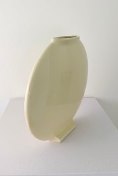 Vaso vintage in ceramica bianca Ikea, Svezia, anni ’80