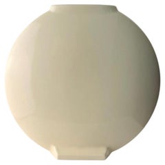 Vaso vintage in ceramica bianca Ikea, Svezia, anni ’80