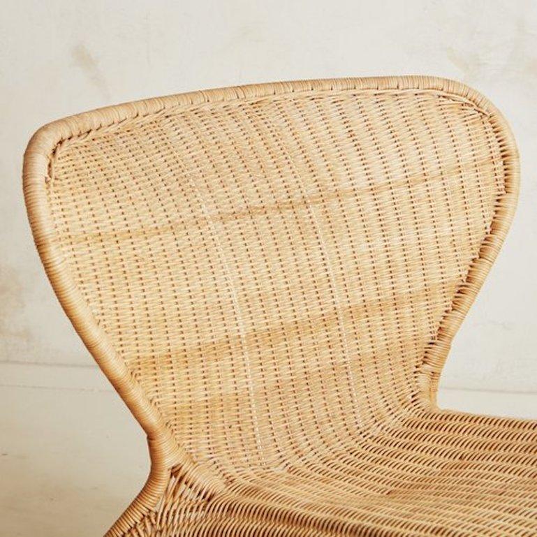 Vintage Ikea Wicker Lounge Chair, 1999 1