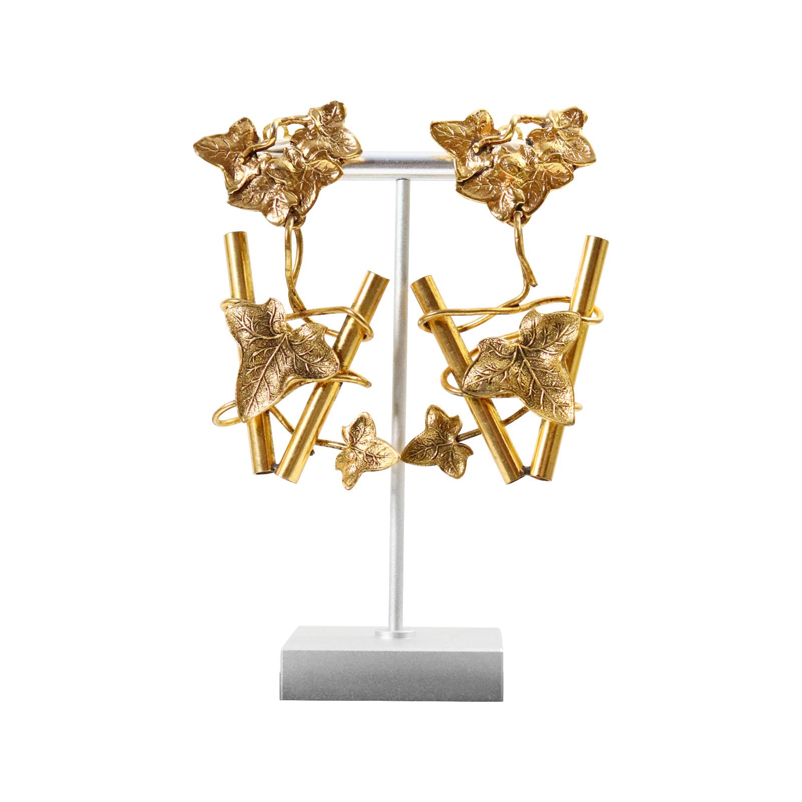 Pendientes Vintage Ikuo Ichimori Paris Circa 1970's en venta 2
