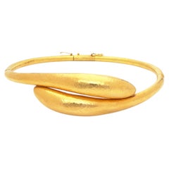 Collana girocollo vintage di Ilias Lalaounis in oro 18 carati