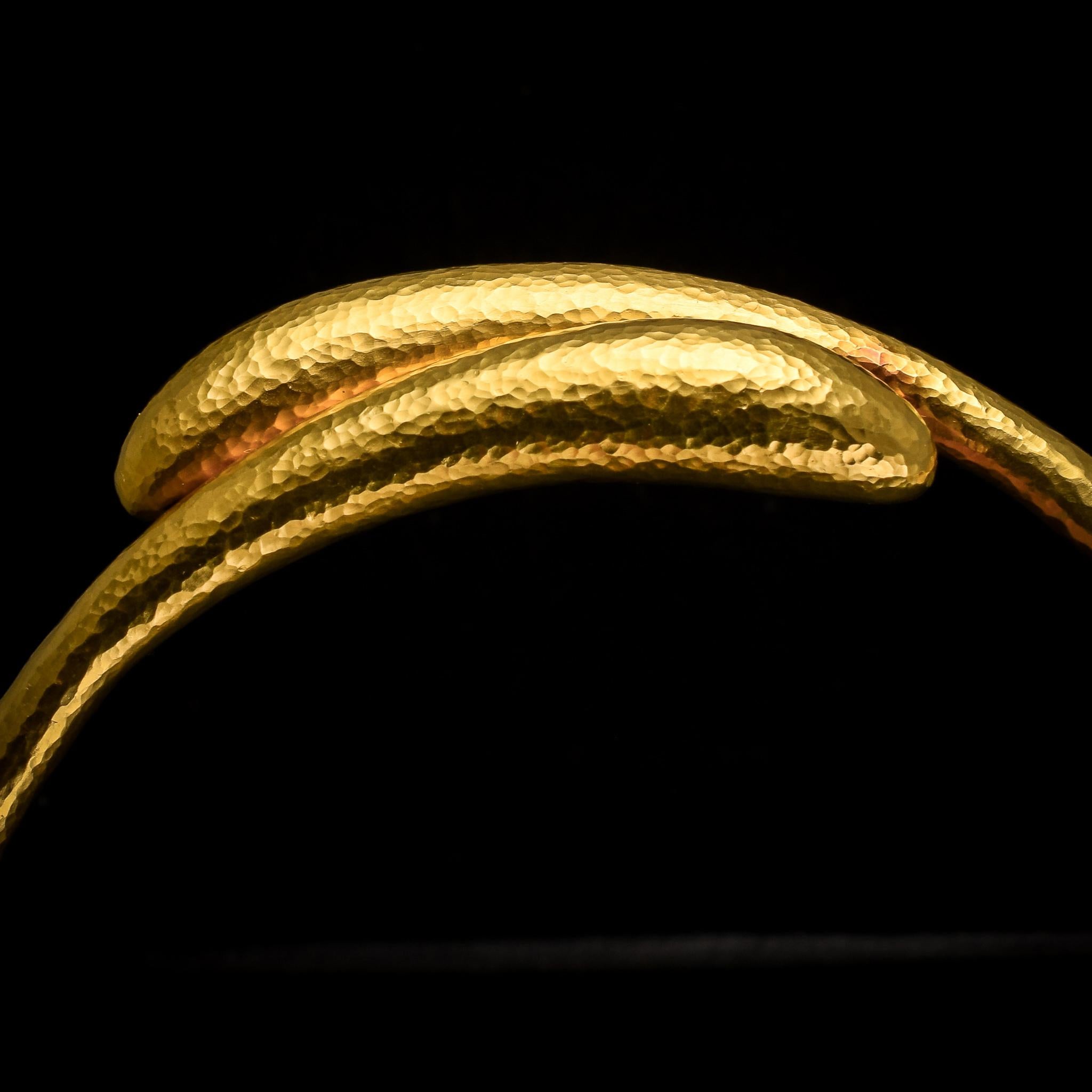Vintage Ilias Lalaounis 22 Karat Gold Serpents Collar 4